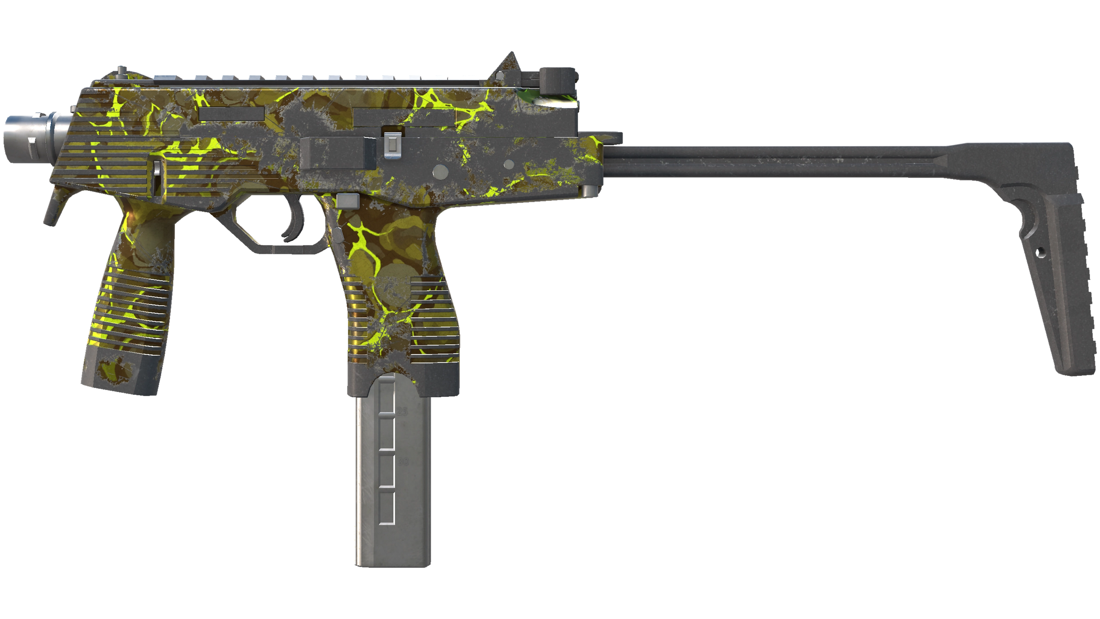 MP9 | Bioleak (Battle-Scarred)