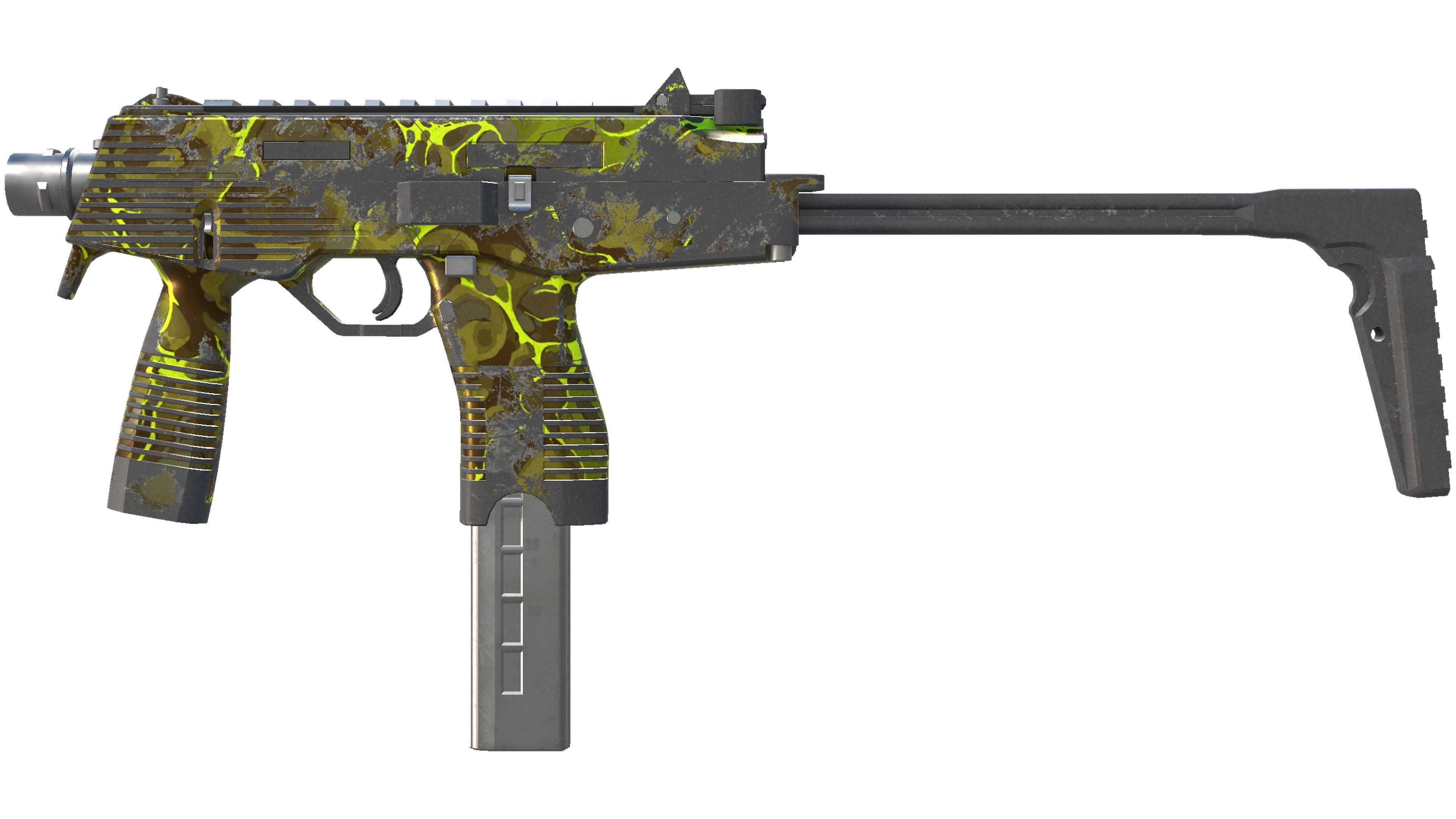 MP9 | Bioleak (Battle-Scarred)