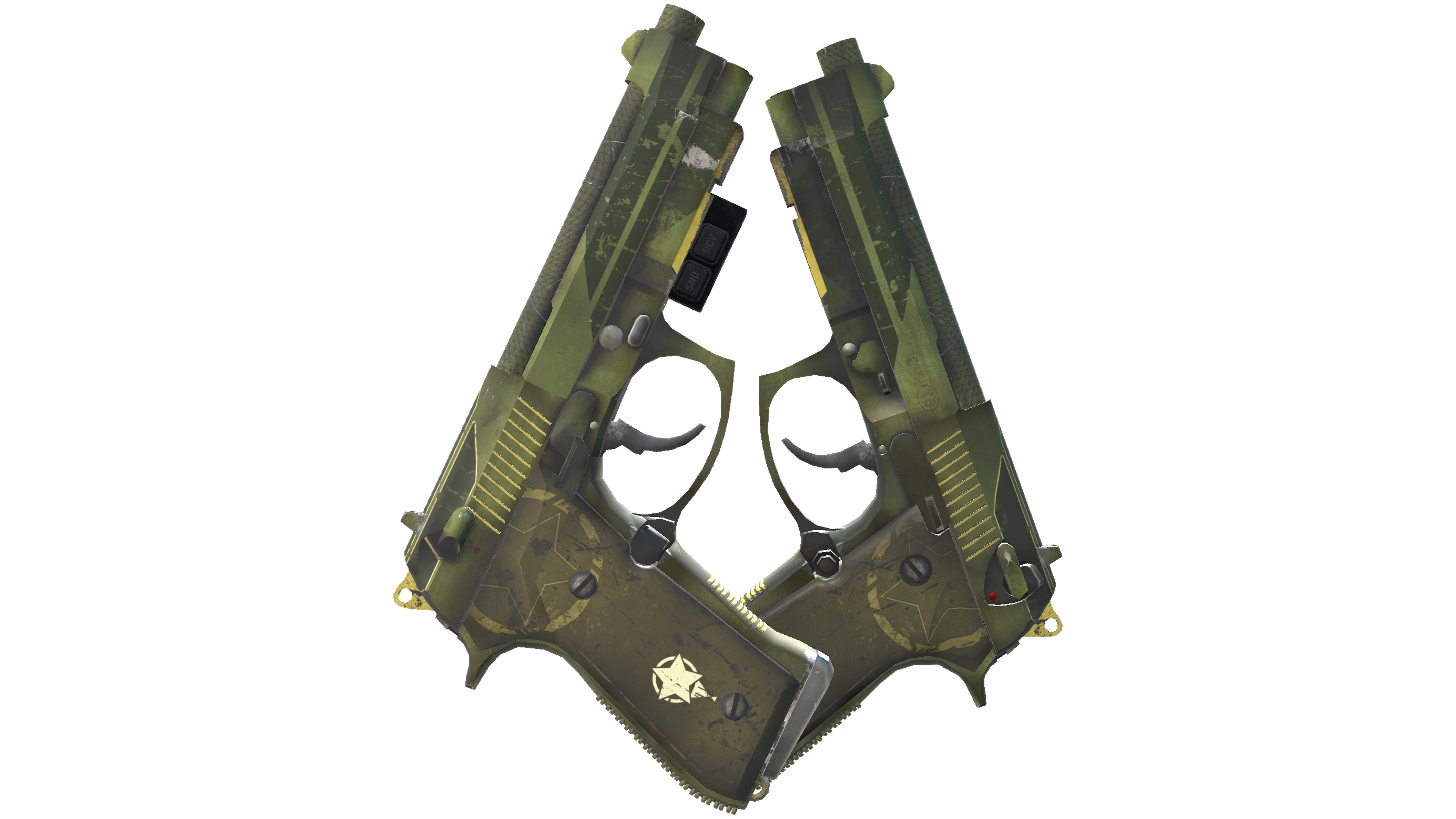 StatTrak™ Dual Berettas | Retribution (Minimal Wear) thumbnail