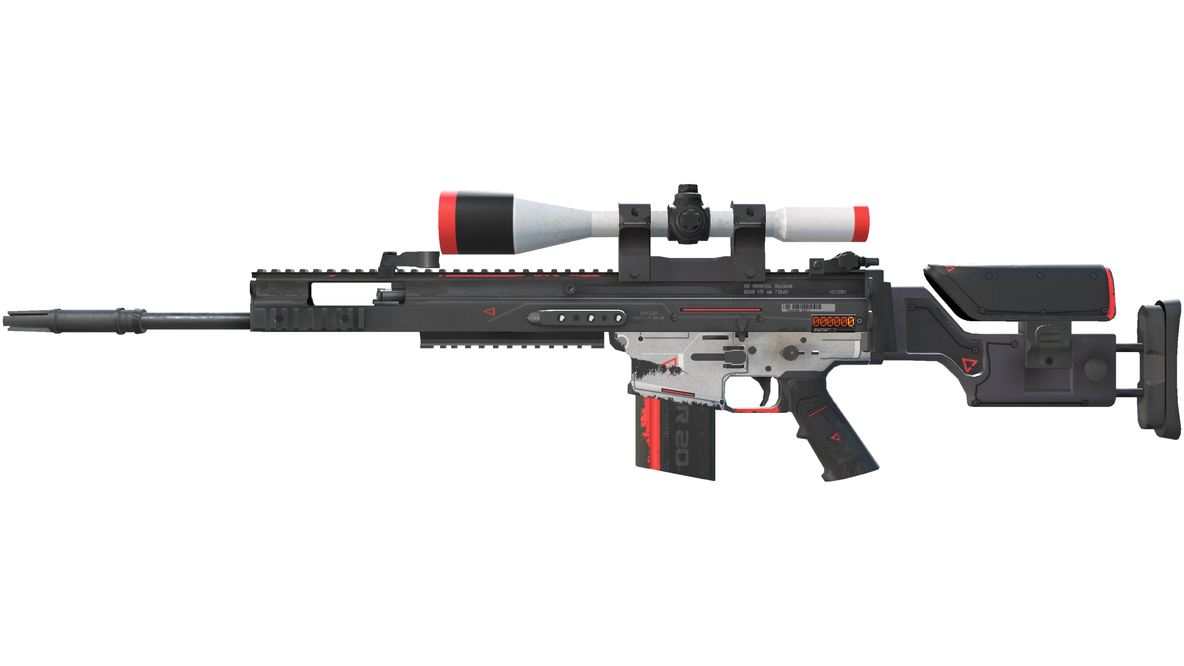 StatTrak™ SCAR-20 | Cyrex (Minimal Wear)