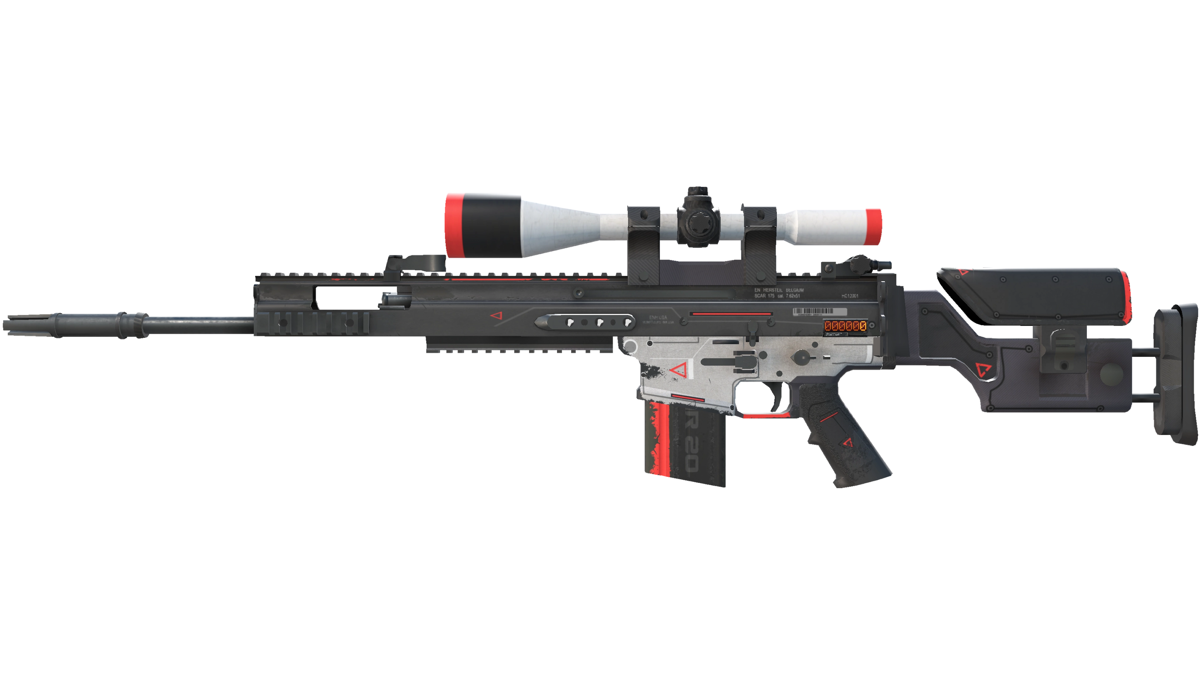 StatTrak™ SCAR-20 | Cyrex (Minimal Wear)