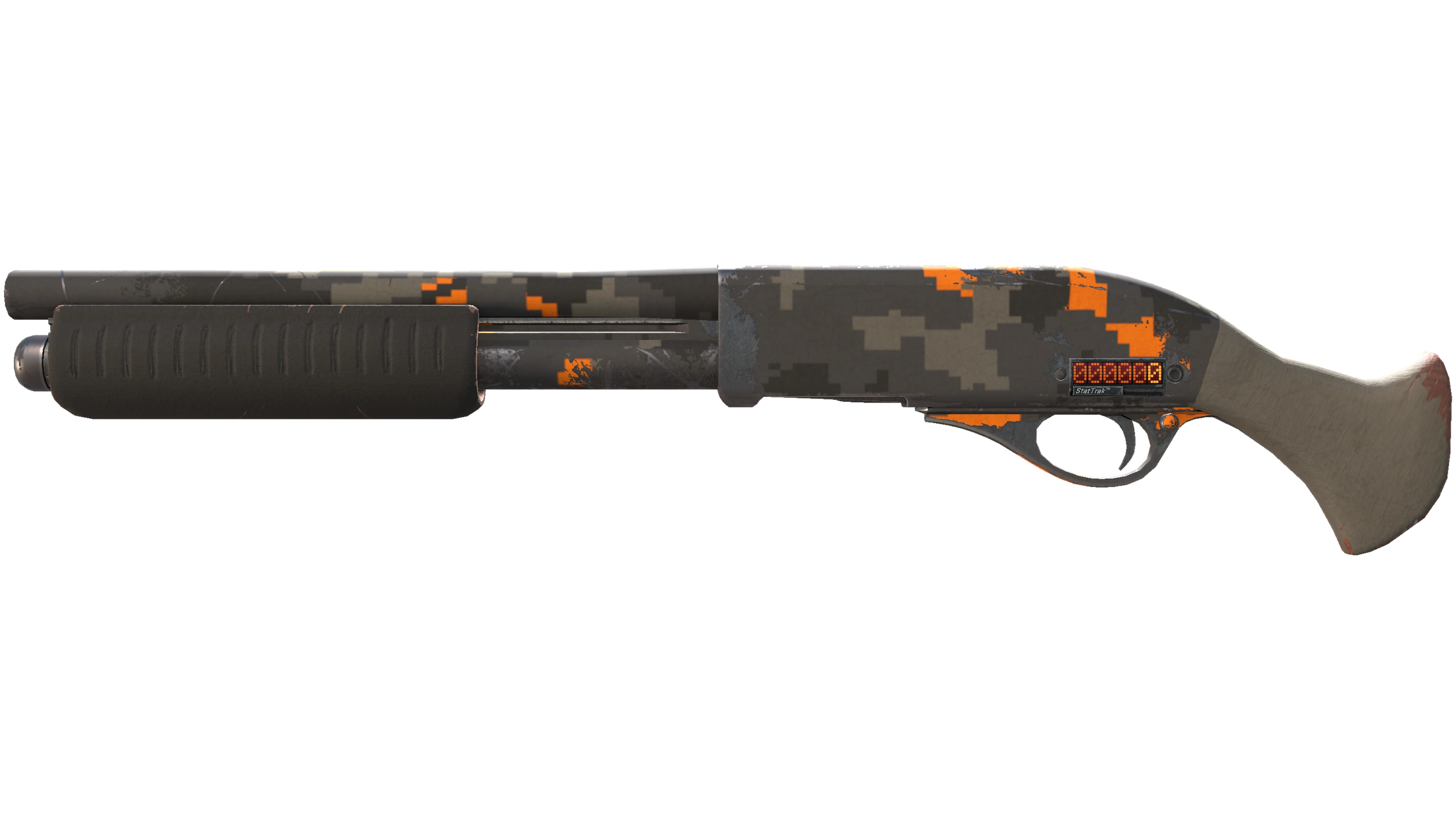 StatTrak™ Sawed-Off | Orange DDPAT (Field-Tested)