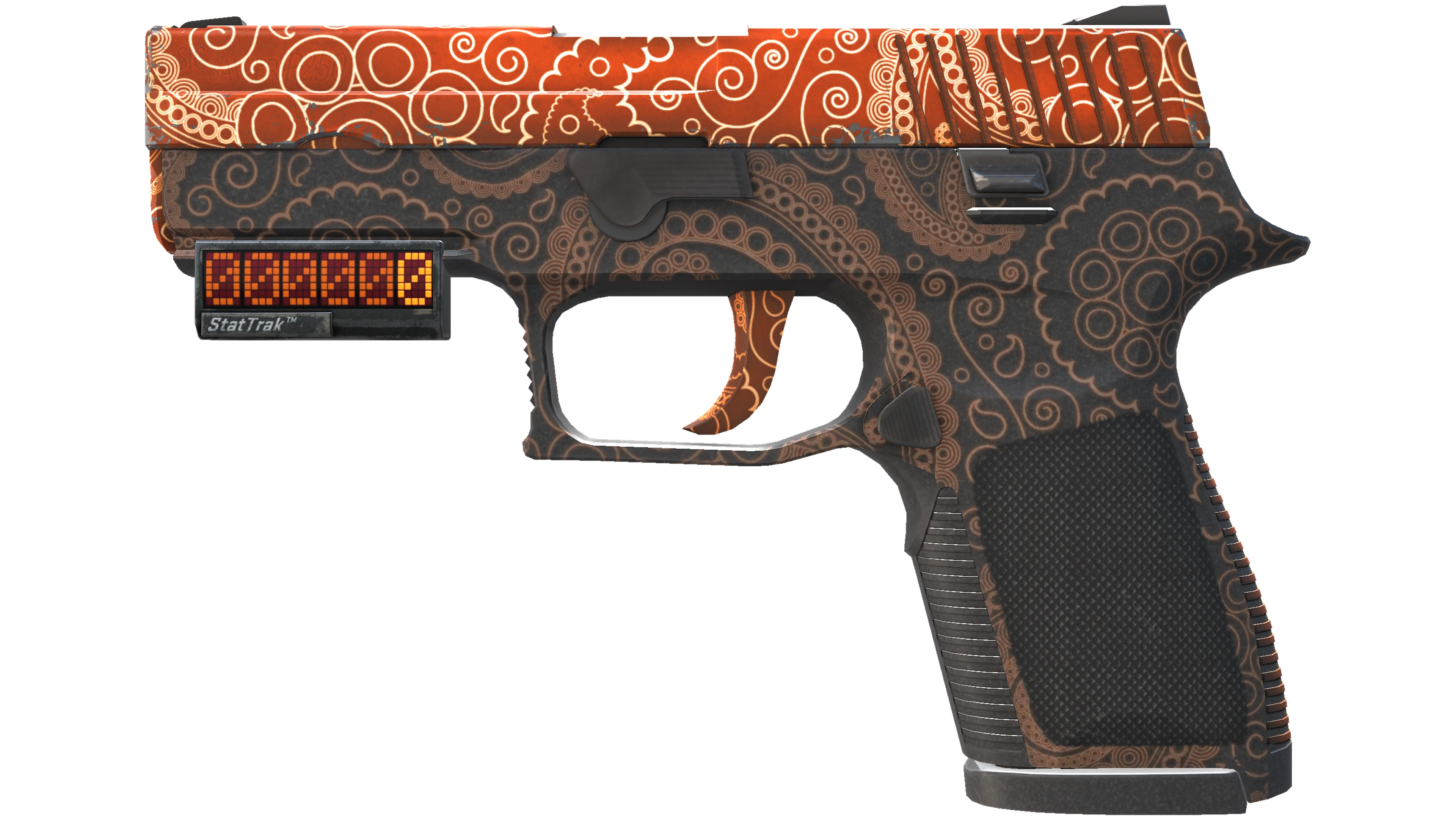 StatTrak™ P250 | Mehndi (Minimal Wear)
