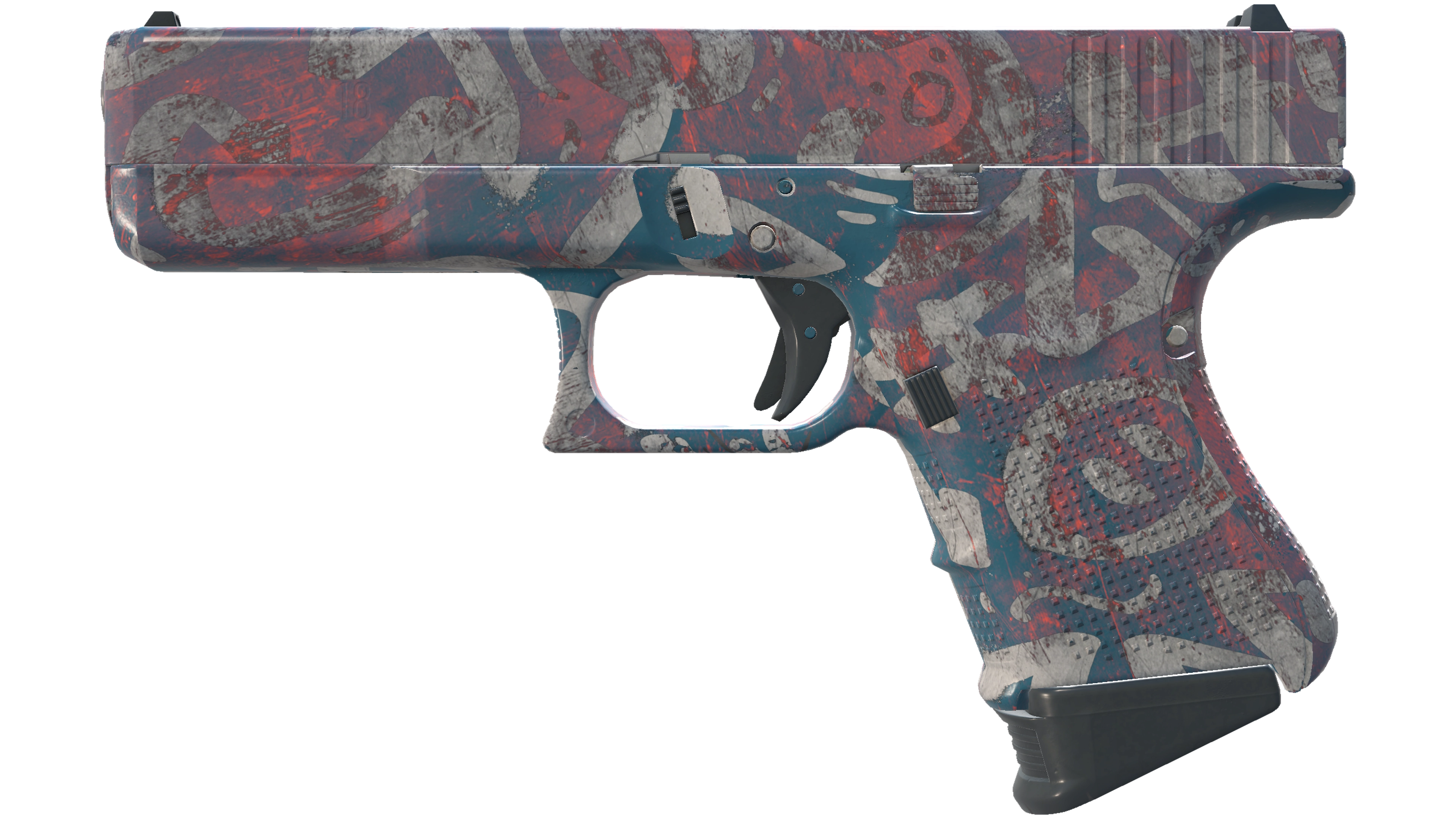 Glock-18 | Teal Graf (Factory New)