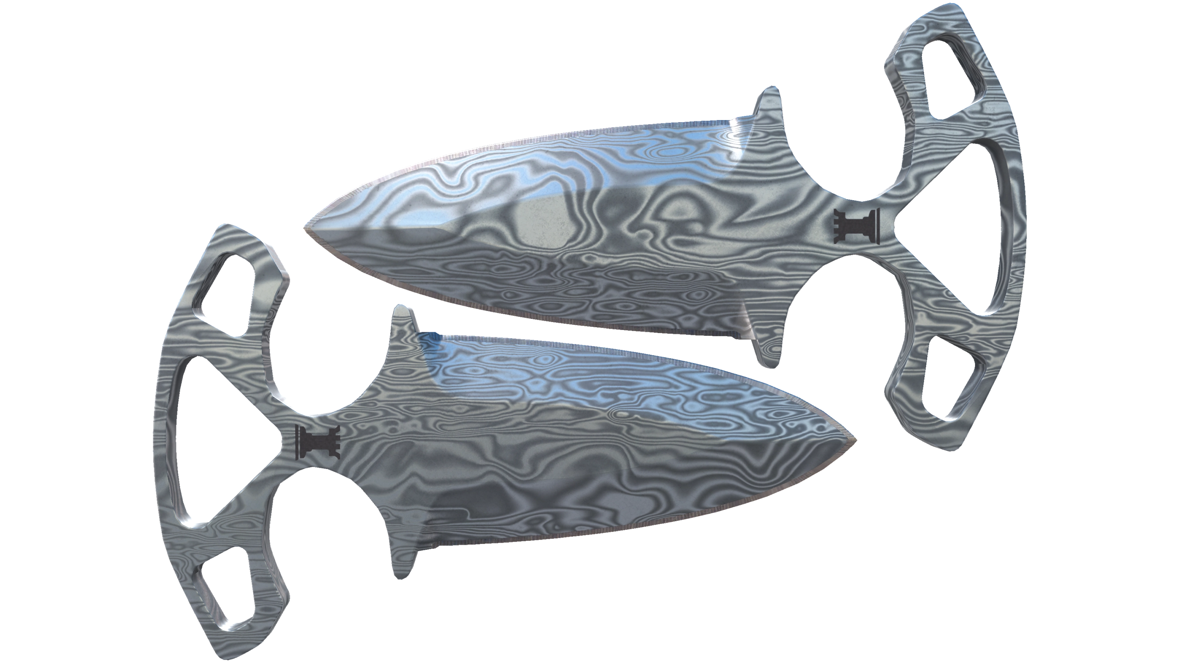 ★ StatTrak™ Shadow Daggers | Damascus Steel (Minimal Wear) thumbnail