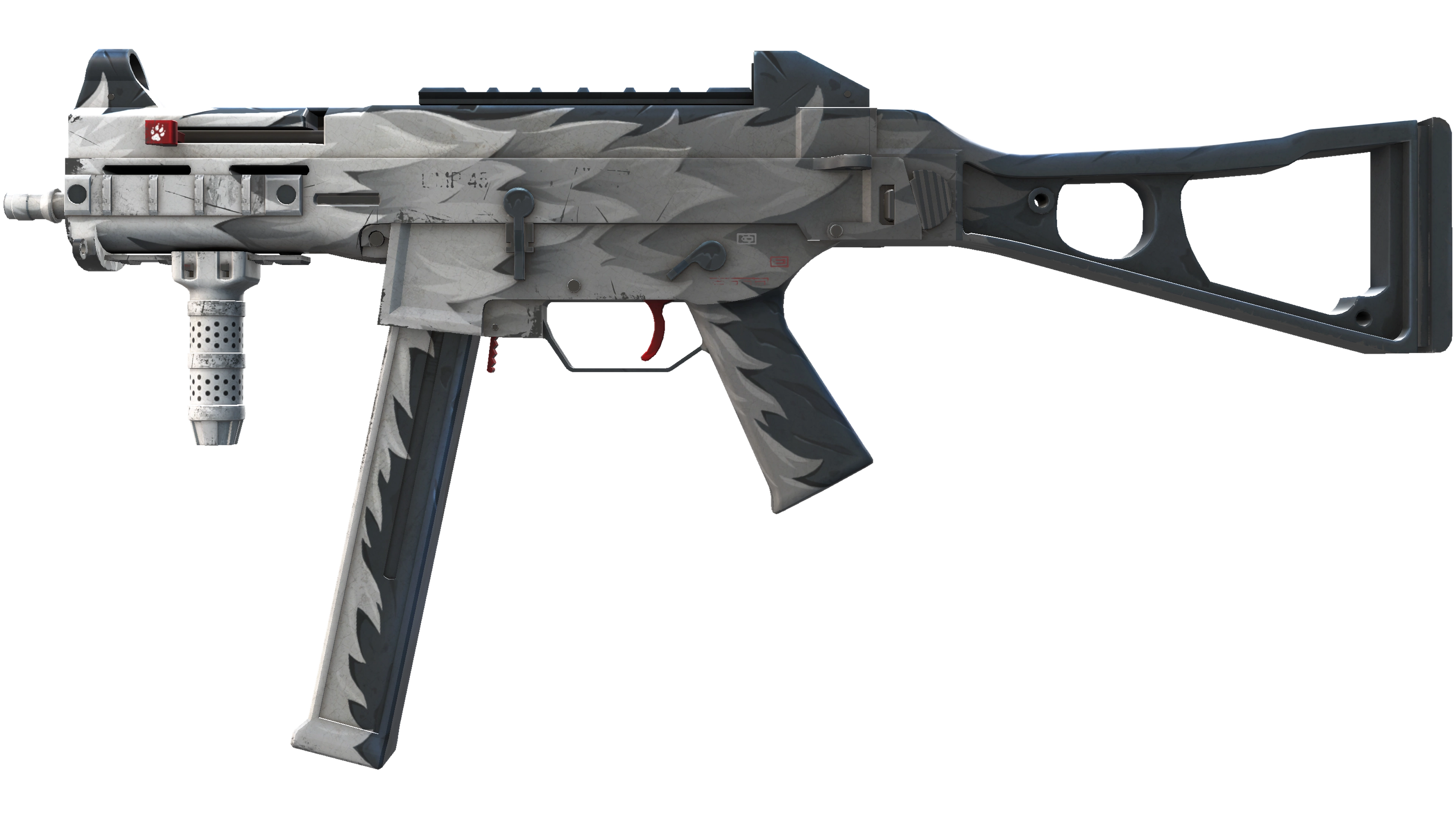 StatTrak™ UMP-45 | Arctic Wolf (Field-Tested) 缩略图