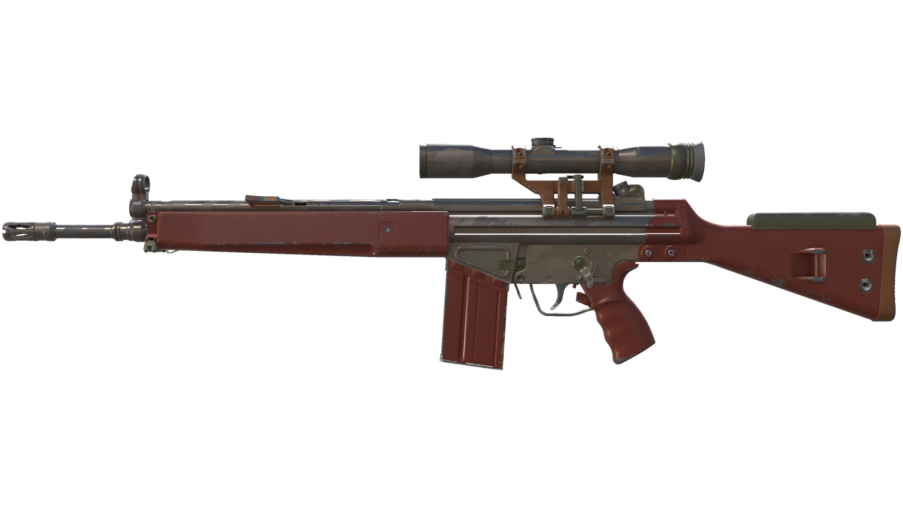 G3SG1 | Red Jasper (Field-Tested)