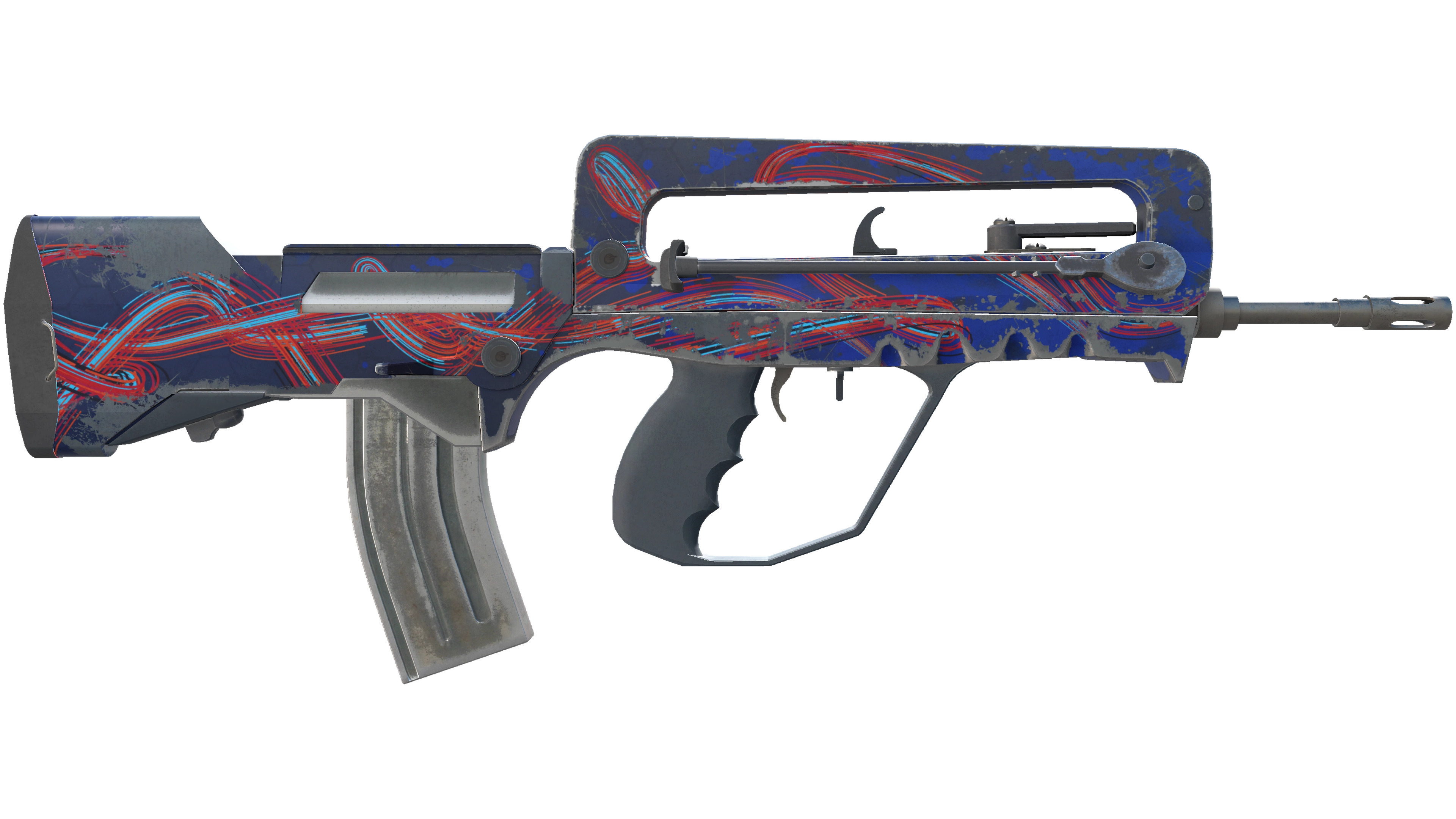 Vorschau von StatTrak™ FAMAS | Afterimage (Field-Tested)