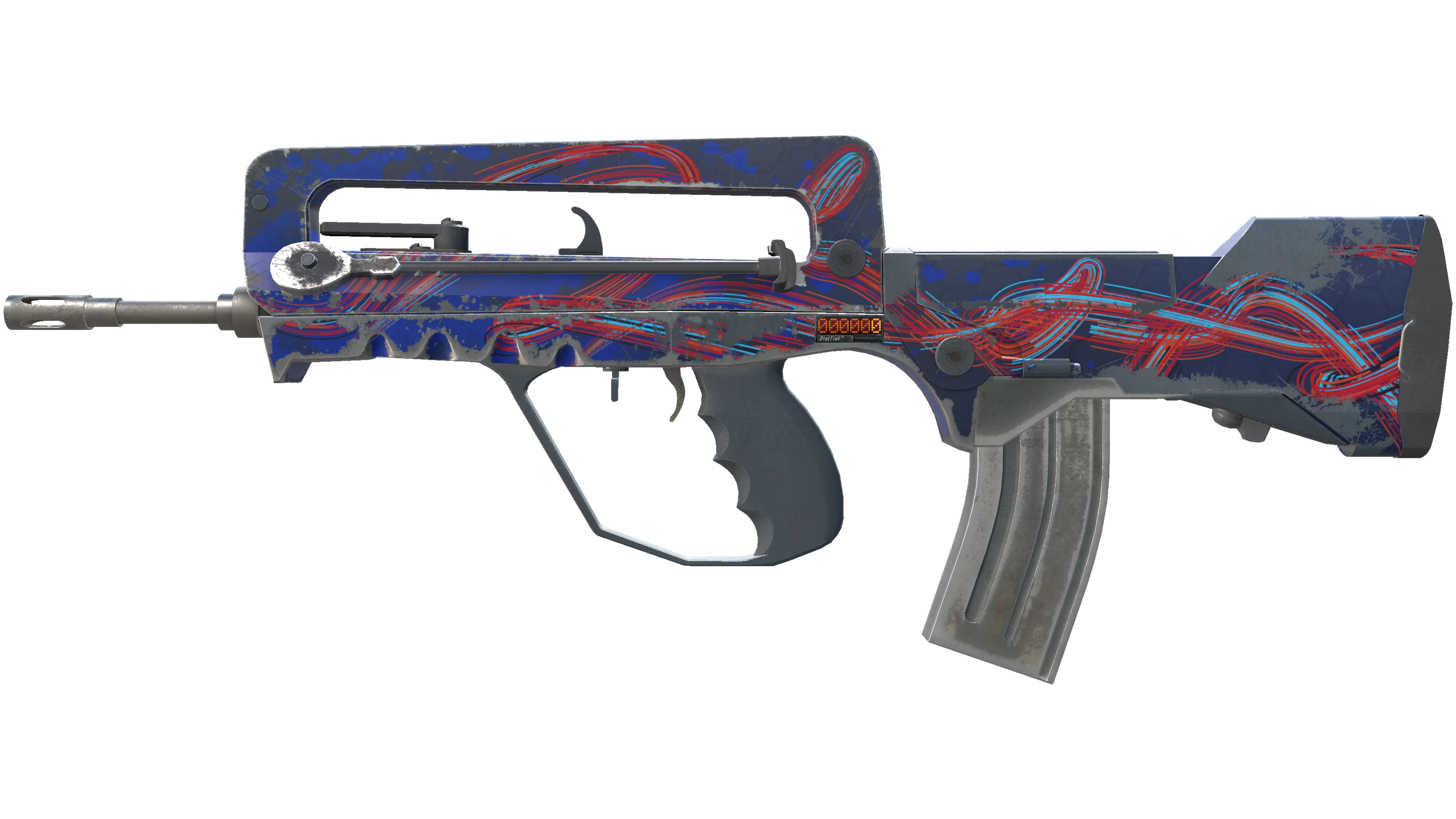 StatTrak™ FAMAS | Afterimage (Field-Tested)