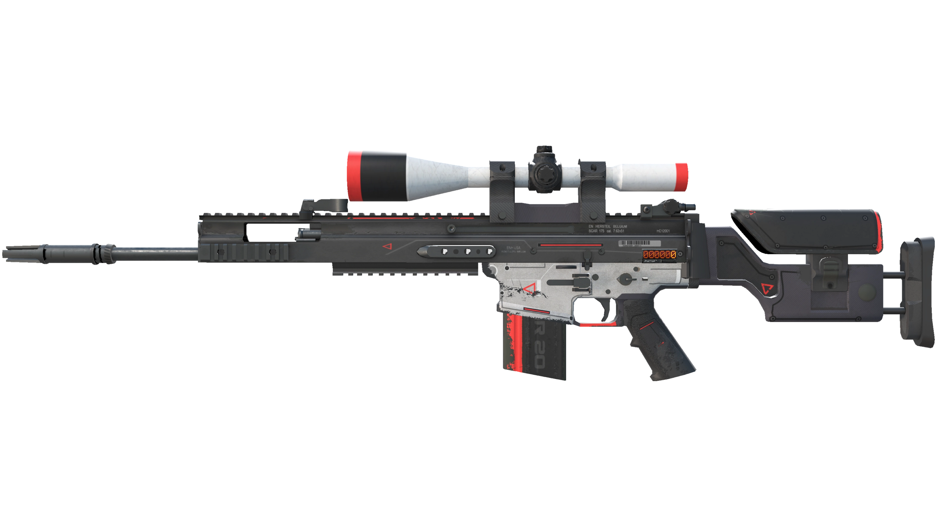 StatTrak™ SCAR-20 | Cyrex (Minimal Wear)