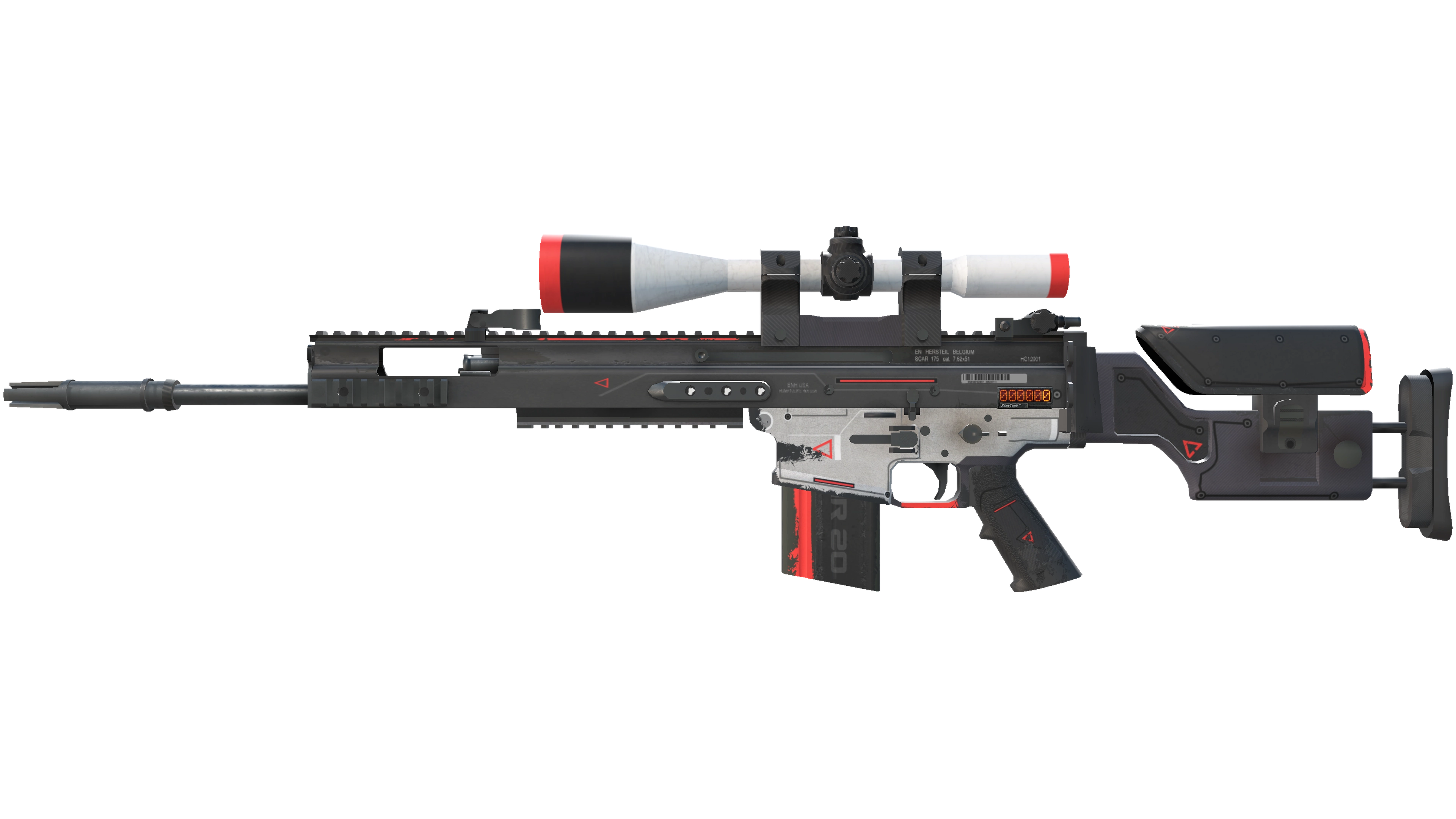 StatTrak™ SCAR-20 | Cyrex (Minimal Wear)