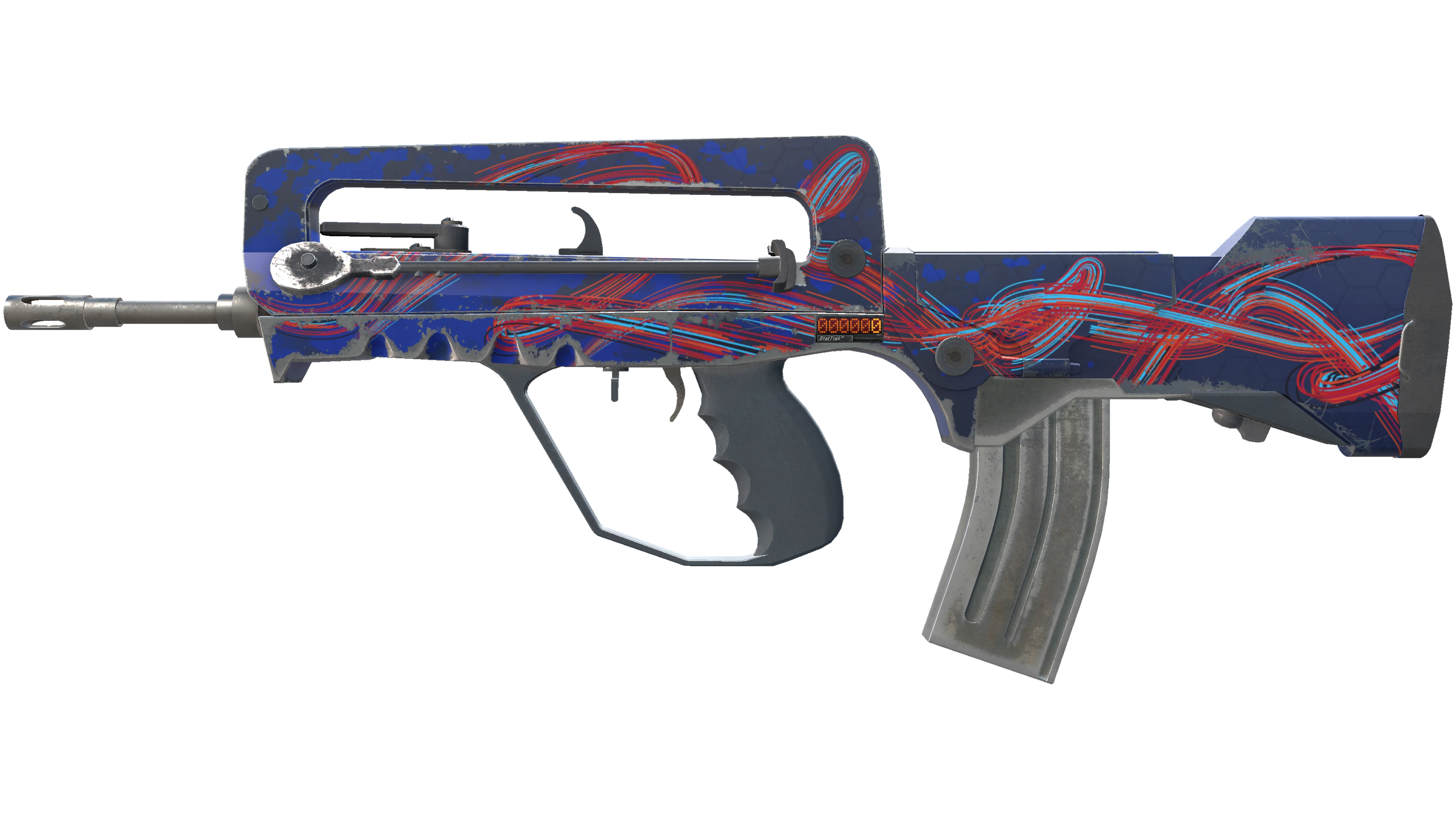 StatTrak™ FAMAS | Afterimage (Field-Tested) thumbnail