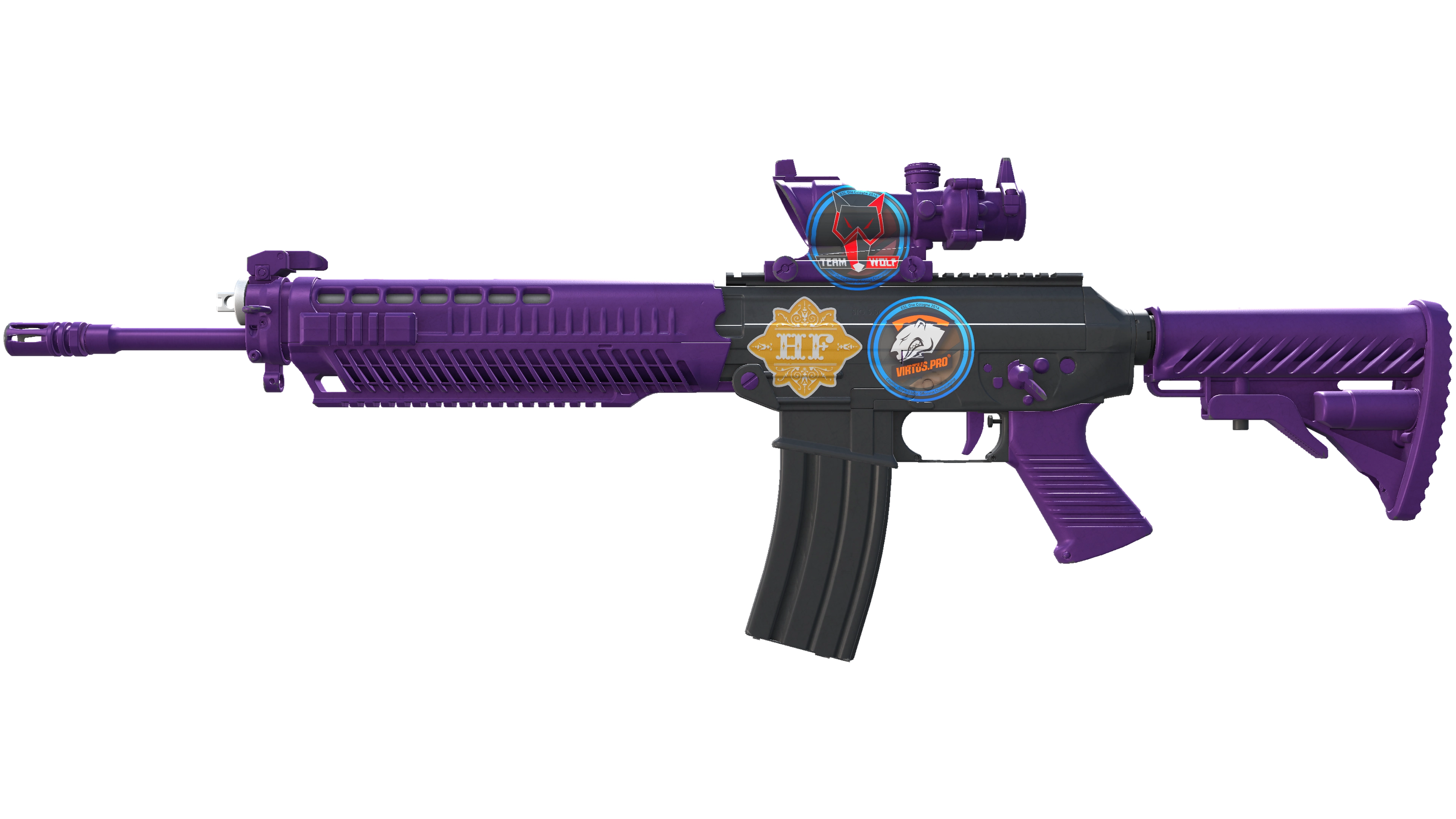 Miniatura de SG 553 | Ultraviolet (Minimal Wear)