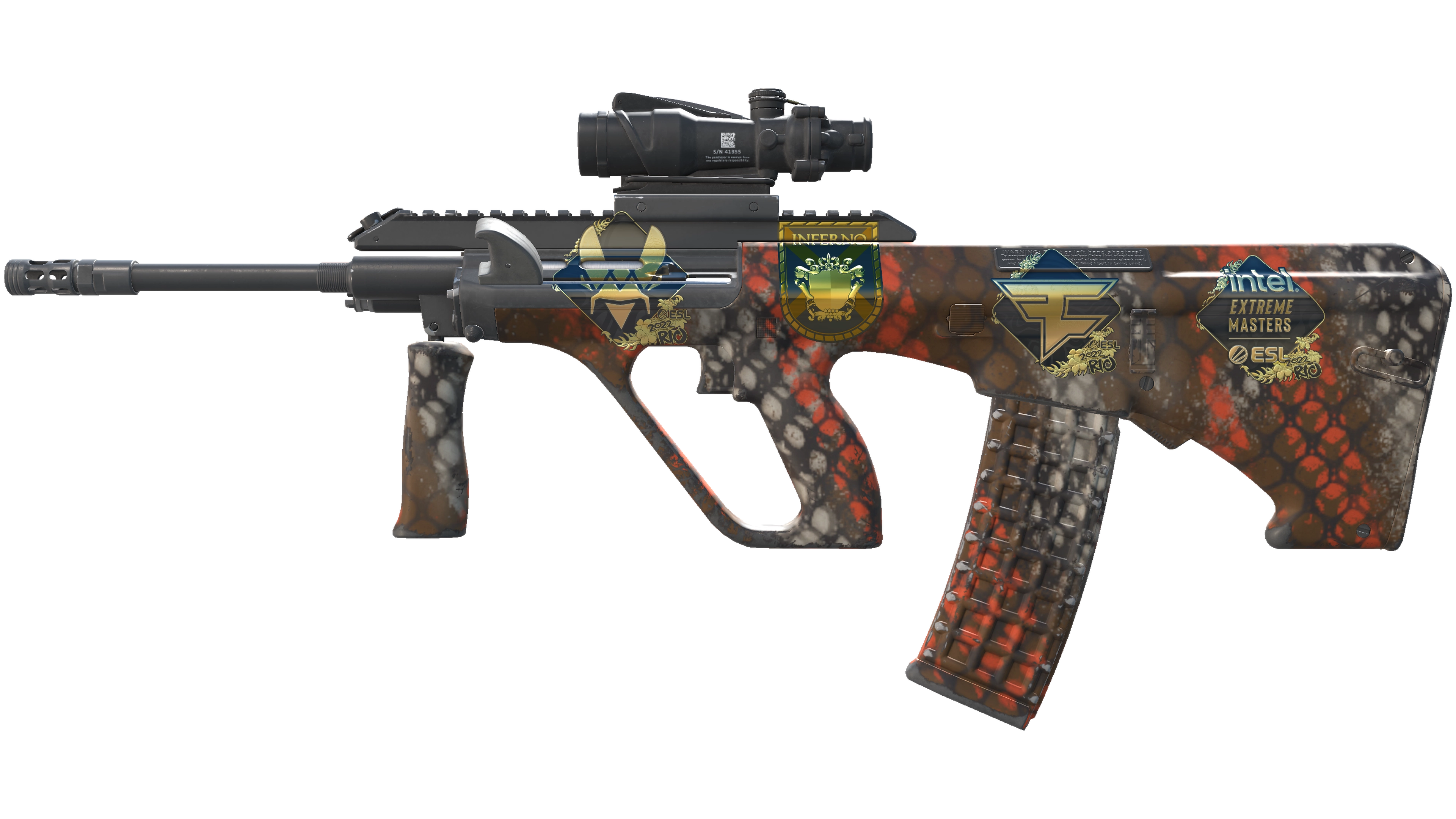Souvenir AUG | Sweeper (Minimal Wear)