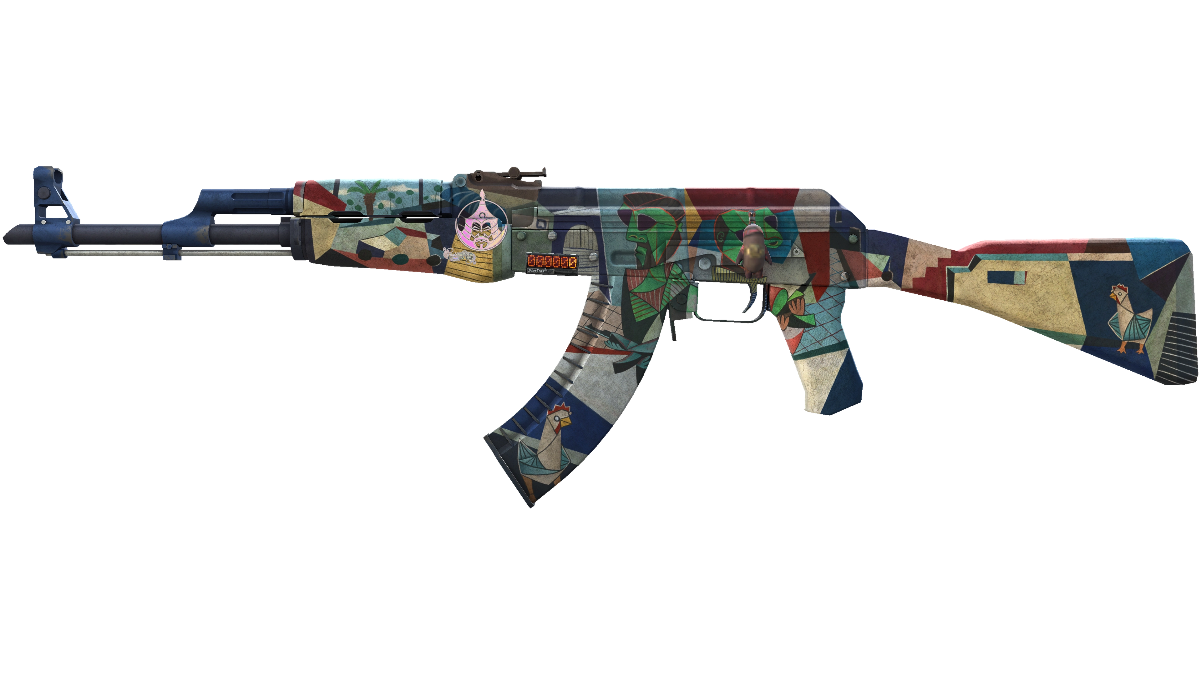 StatTrak™ AK-47 | Leet Museo (Battle-Scarred)