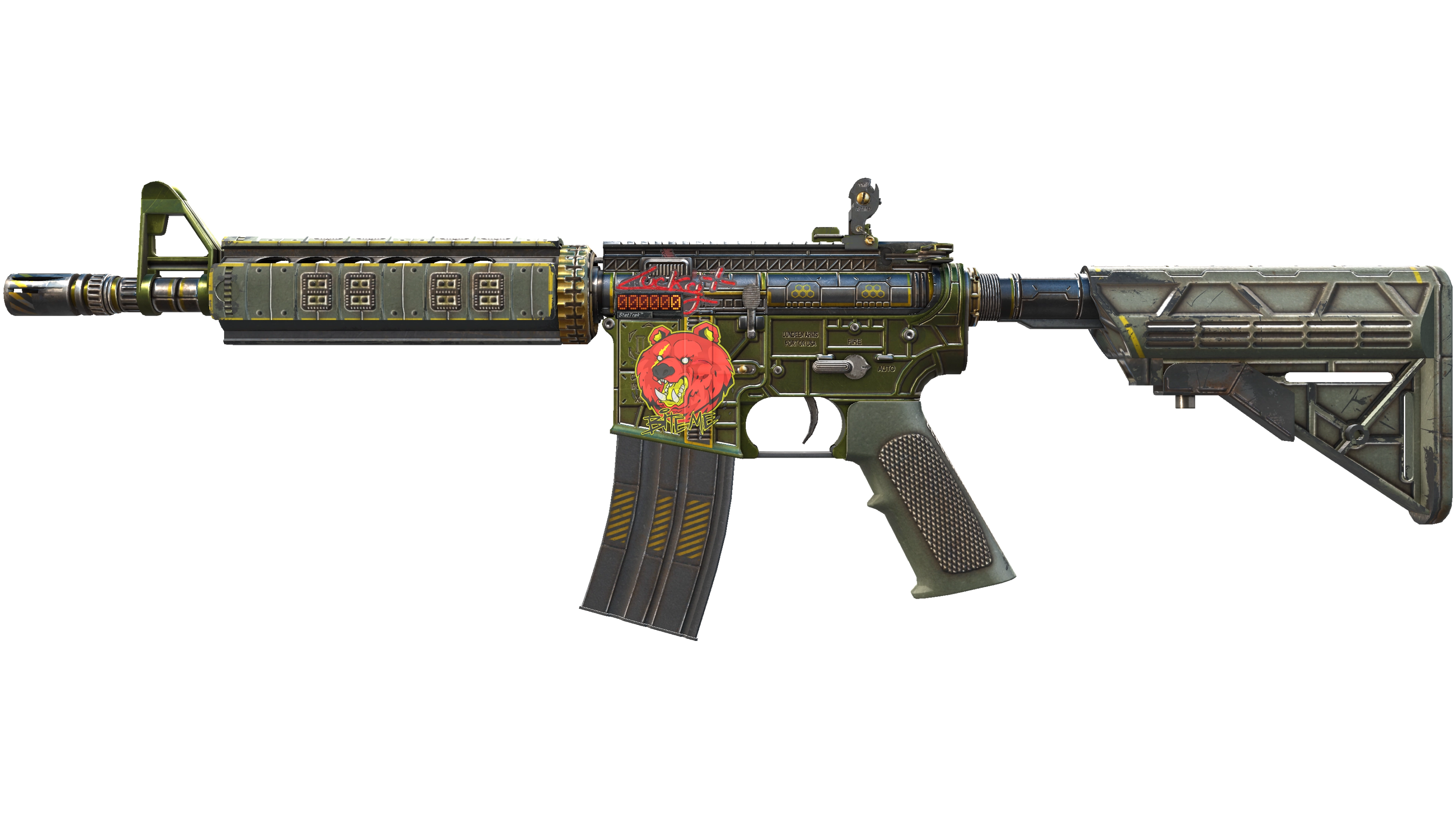 StatTrak™ M4A4 | The Battlestar (Field-Tested)