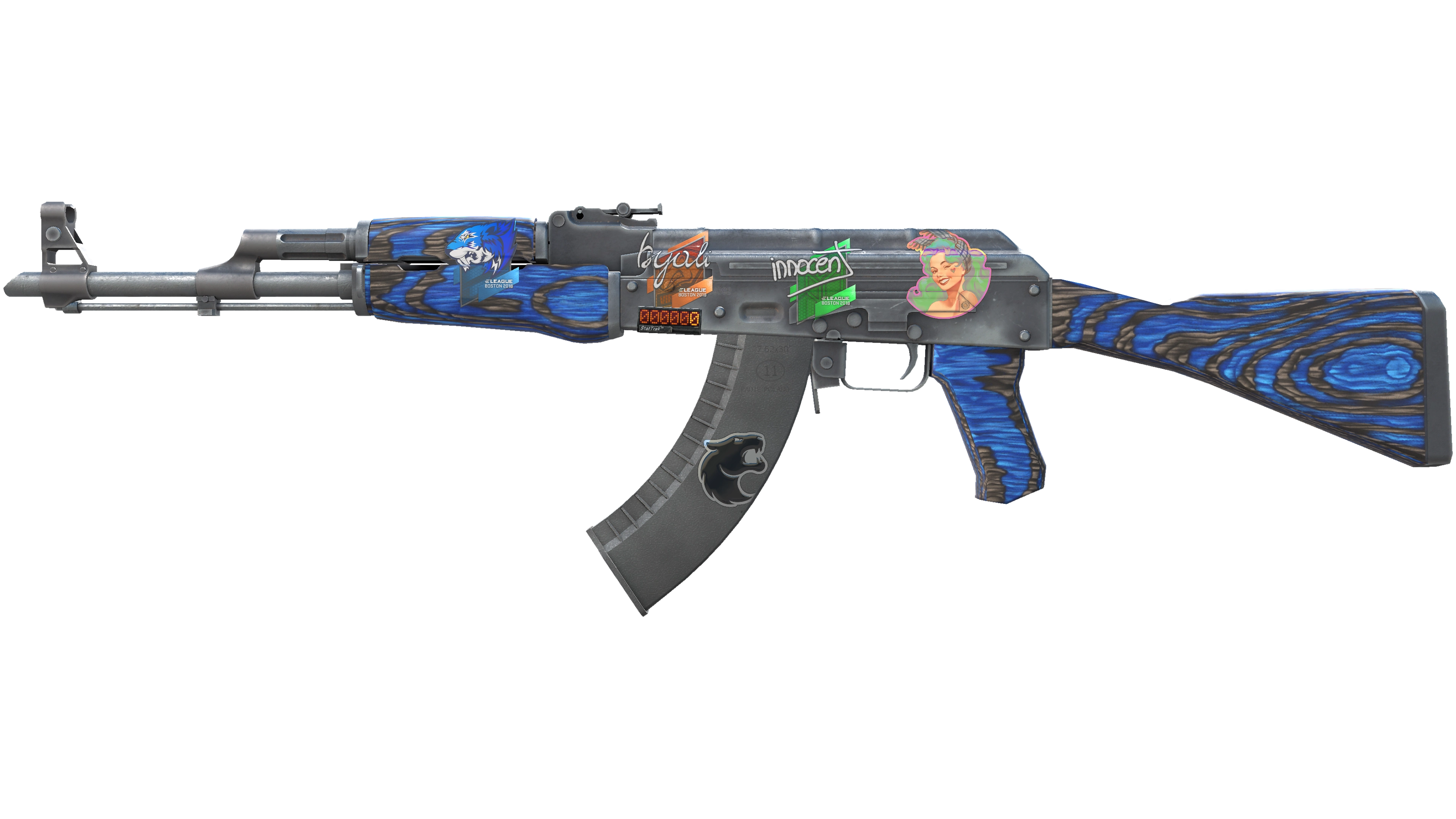 StatTrak™ AK-47 | Blue Laminate (Field-Tested)