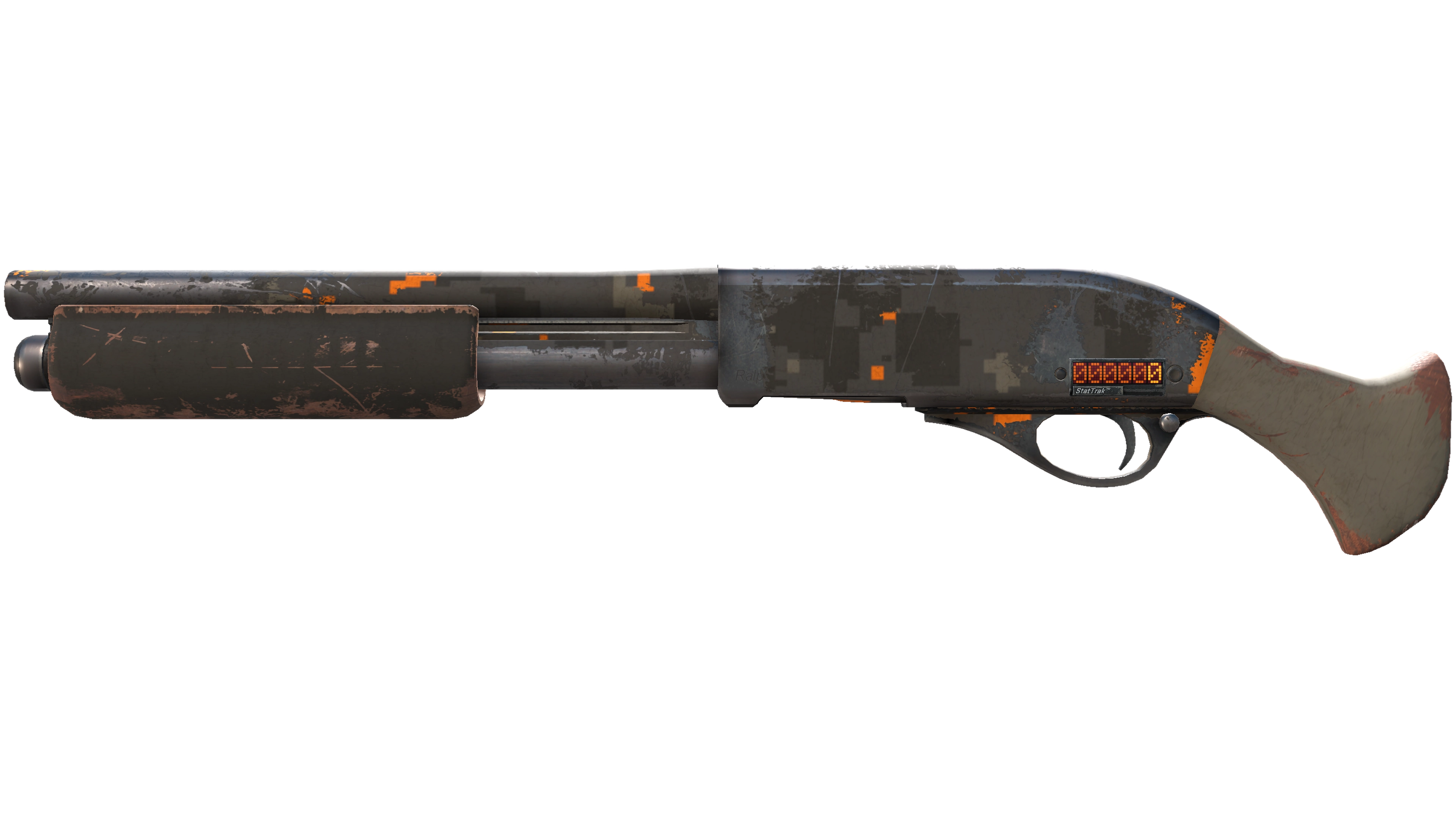 StatTrak™ Sawed-Off | Orange DDPAT (Field-Tested)