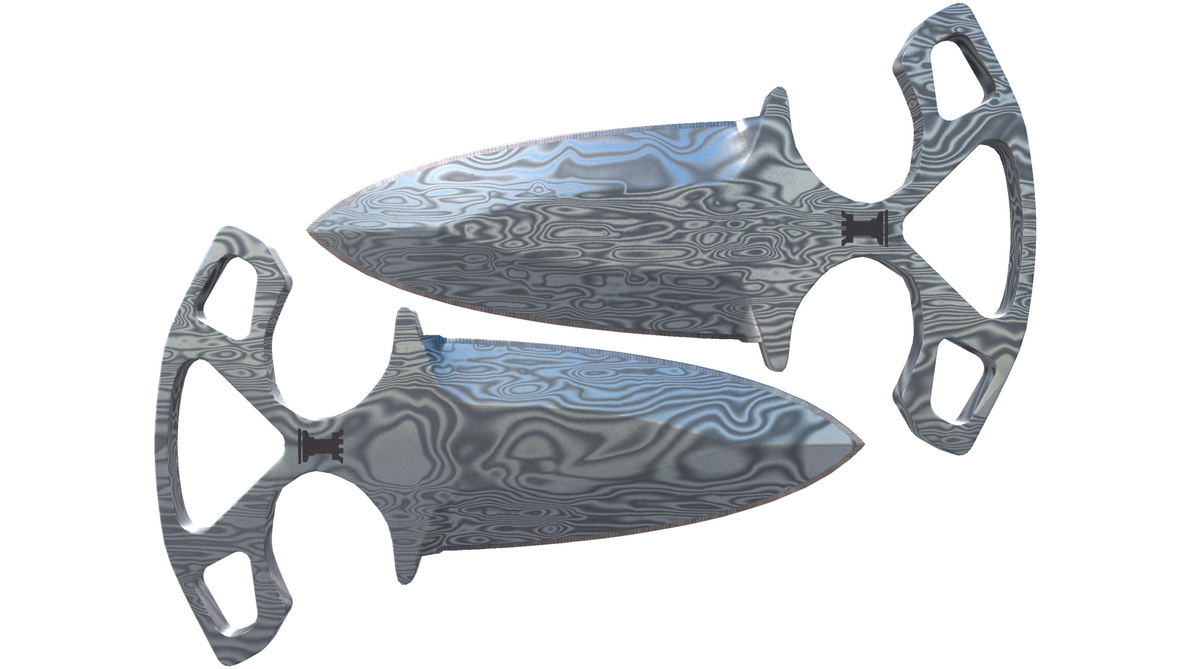 ★ Shadow Daggers | Damascus Steel (Field-Tested)