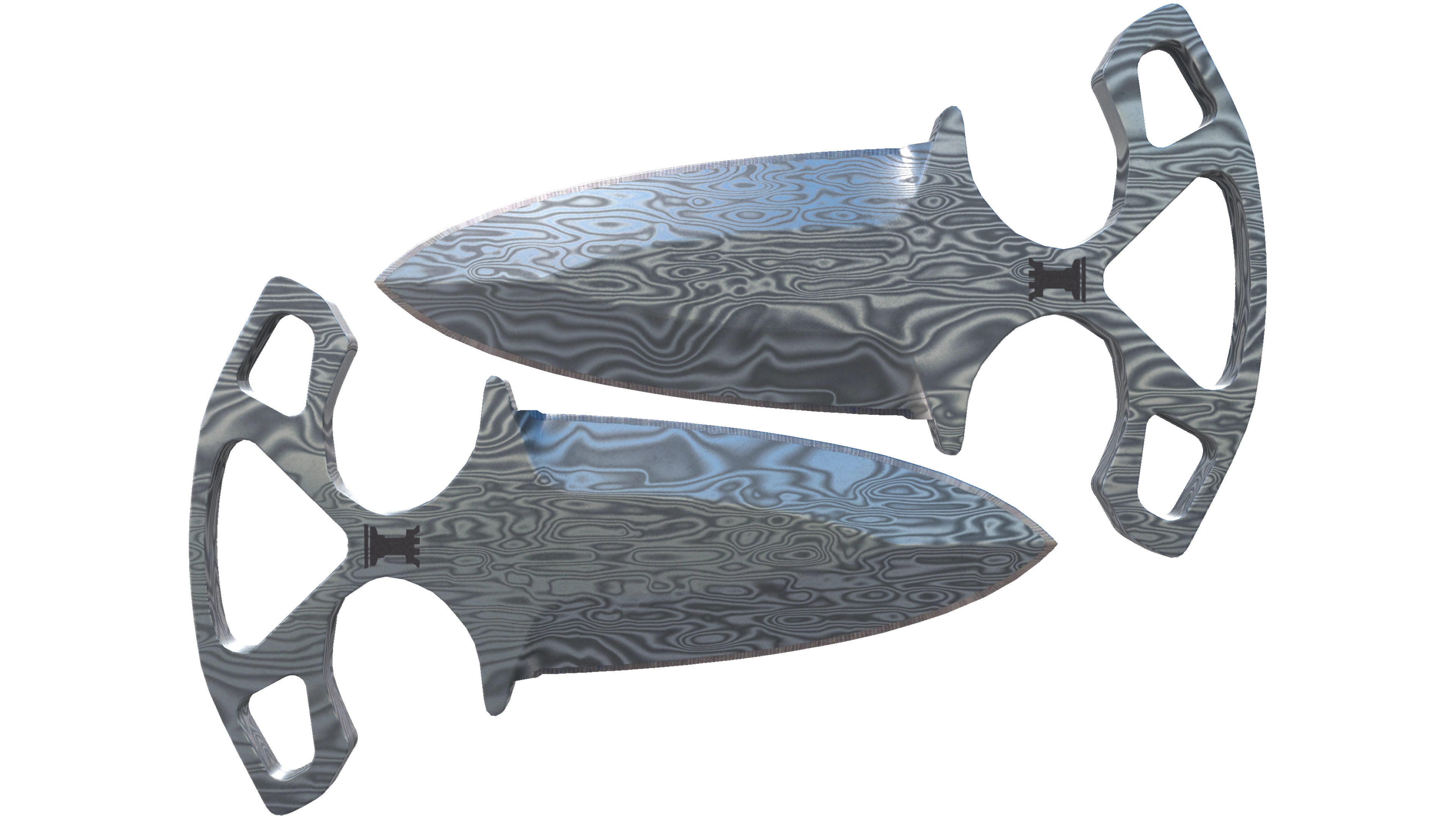 ★ Shadow Daggers | Damascus Steel (Field-Tested)