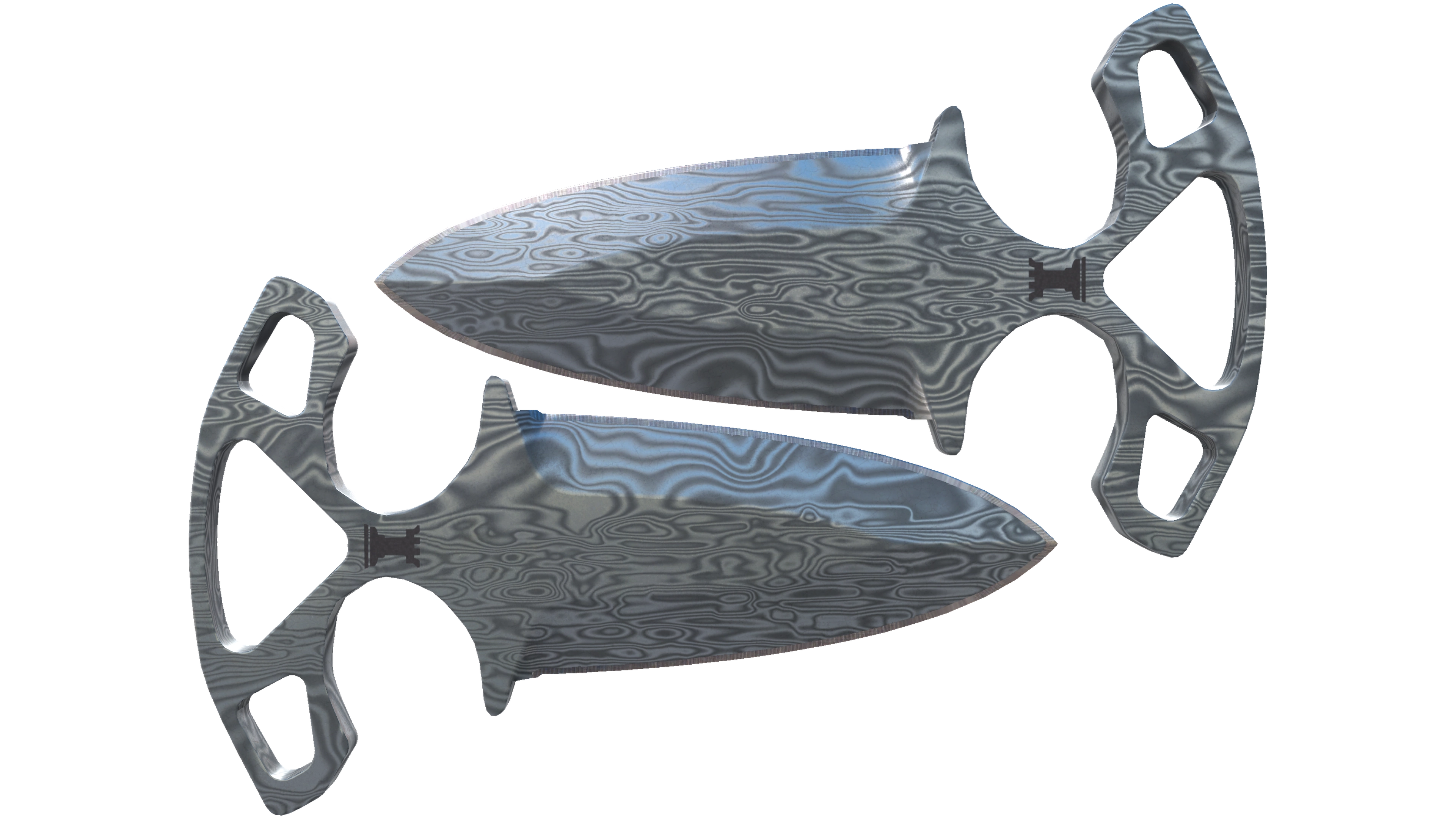 ★ Shadow Daggers | Damascus Steel (Field-Tested)