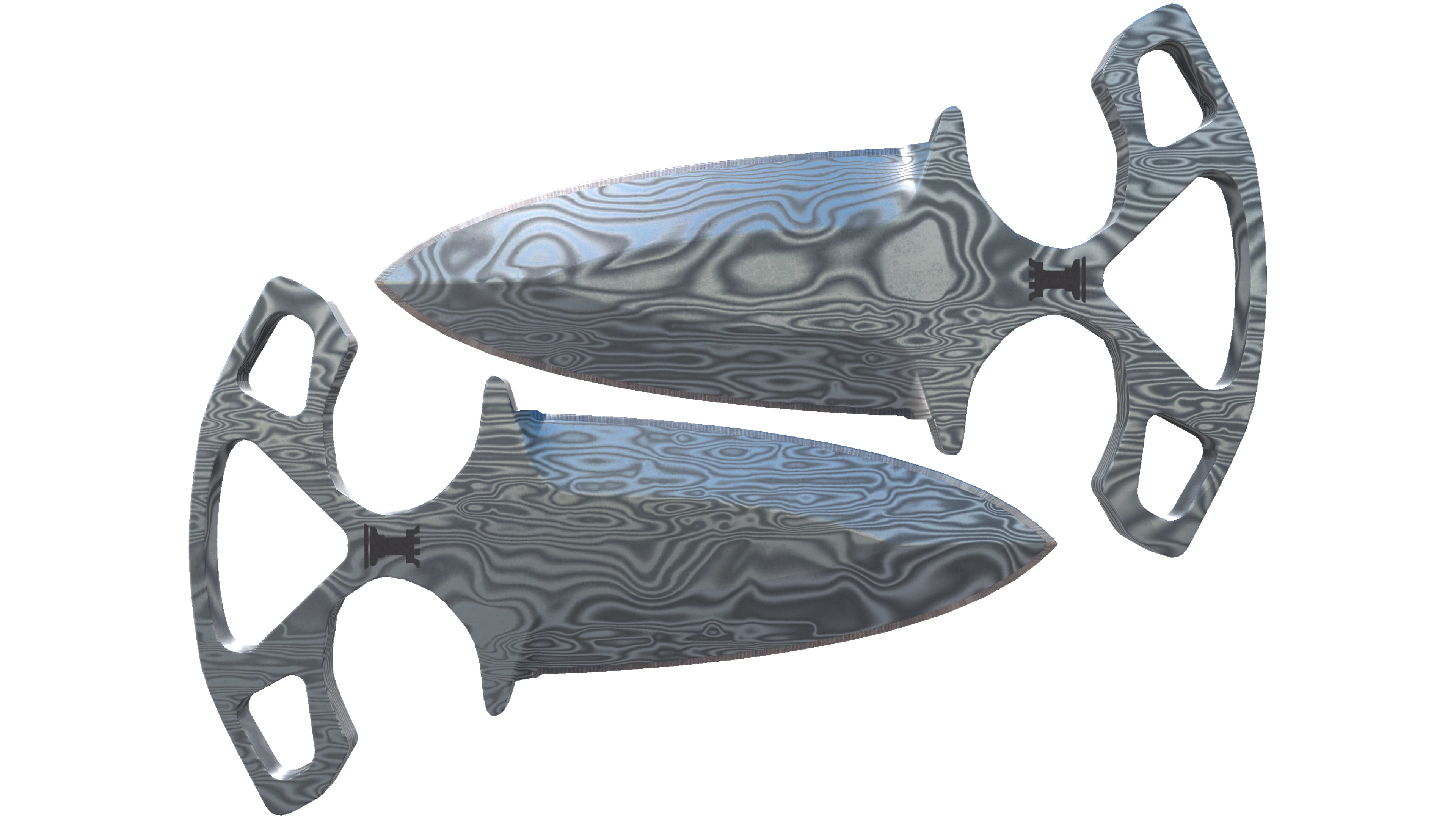 ★ Shadow Daggers | Damascus Steel (Field-Tested)