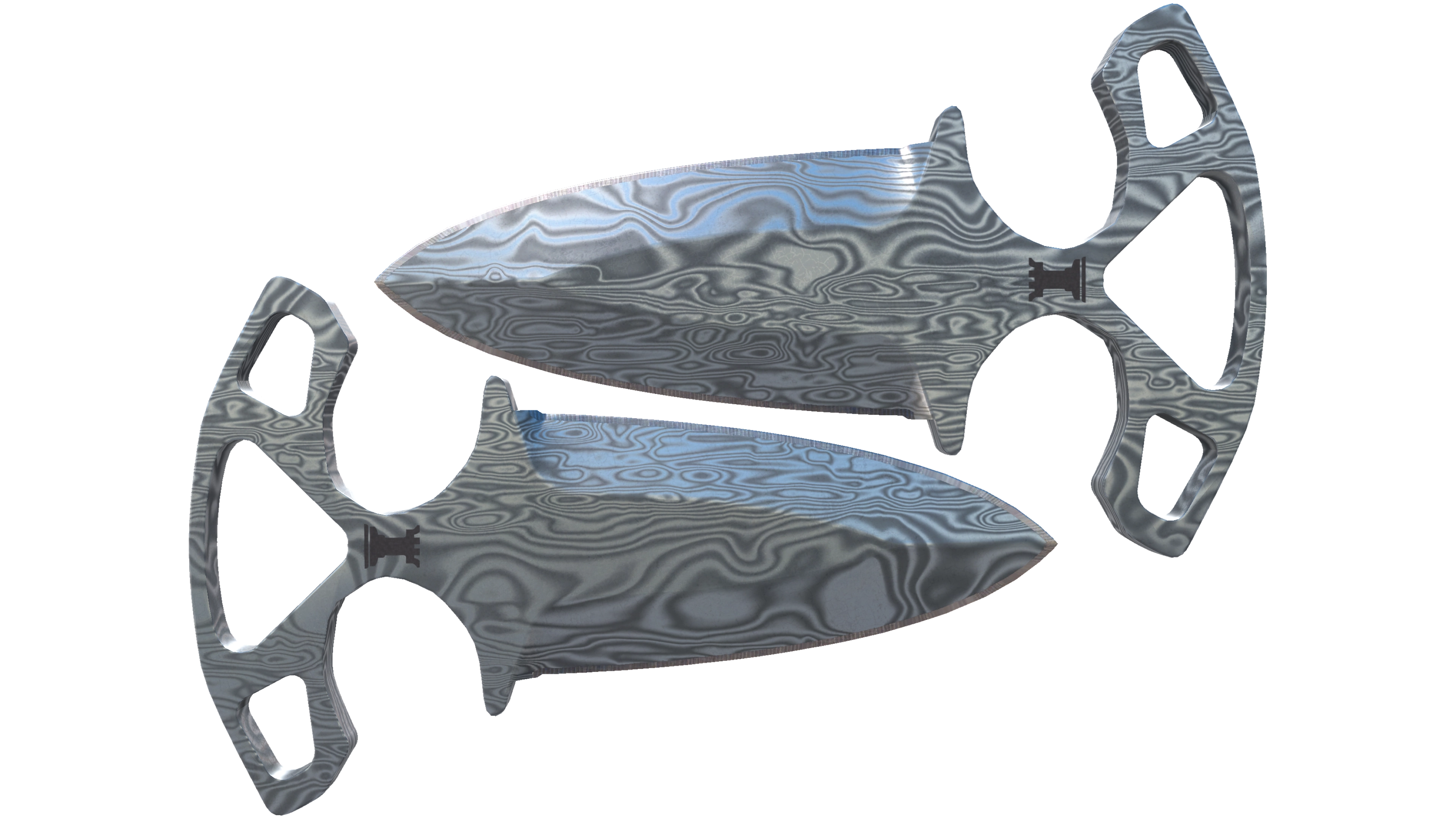 ★ Shadow Daggers | Damascus Steel (Field-Tested)