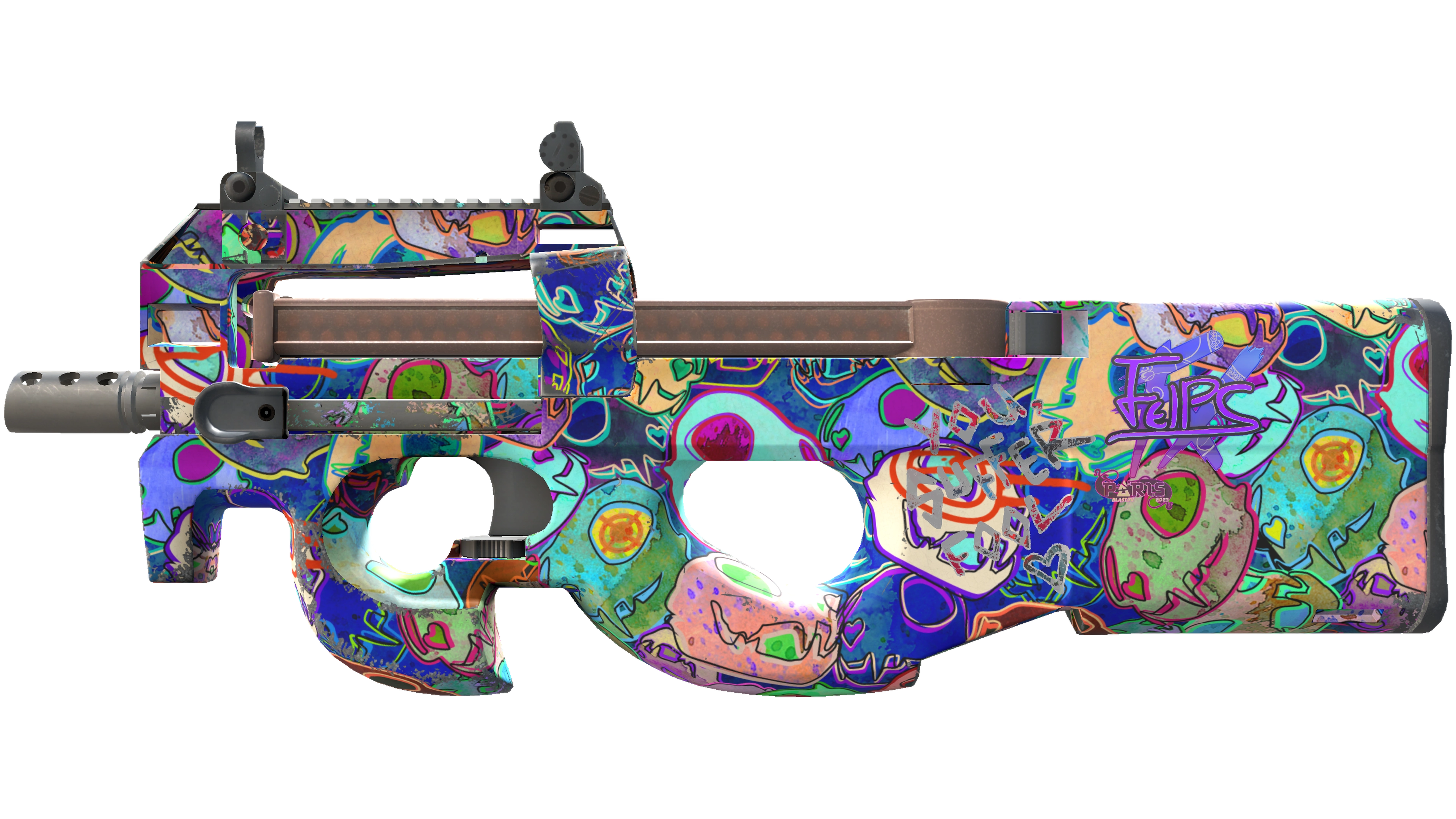 P90 | Death by Kitty (Minimal Wear)