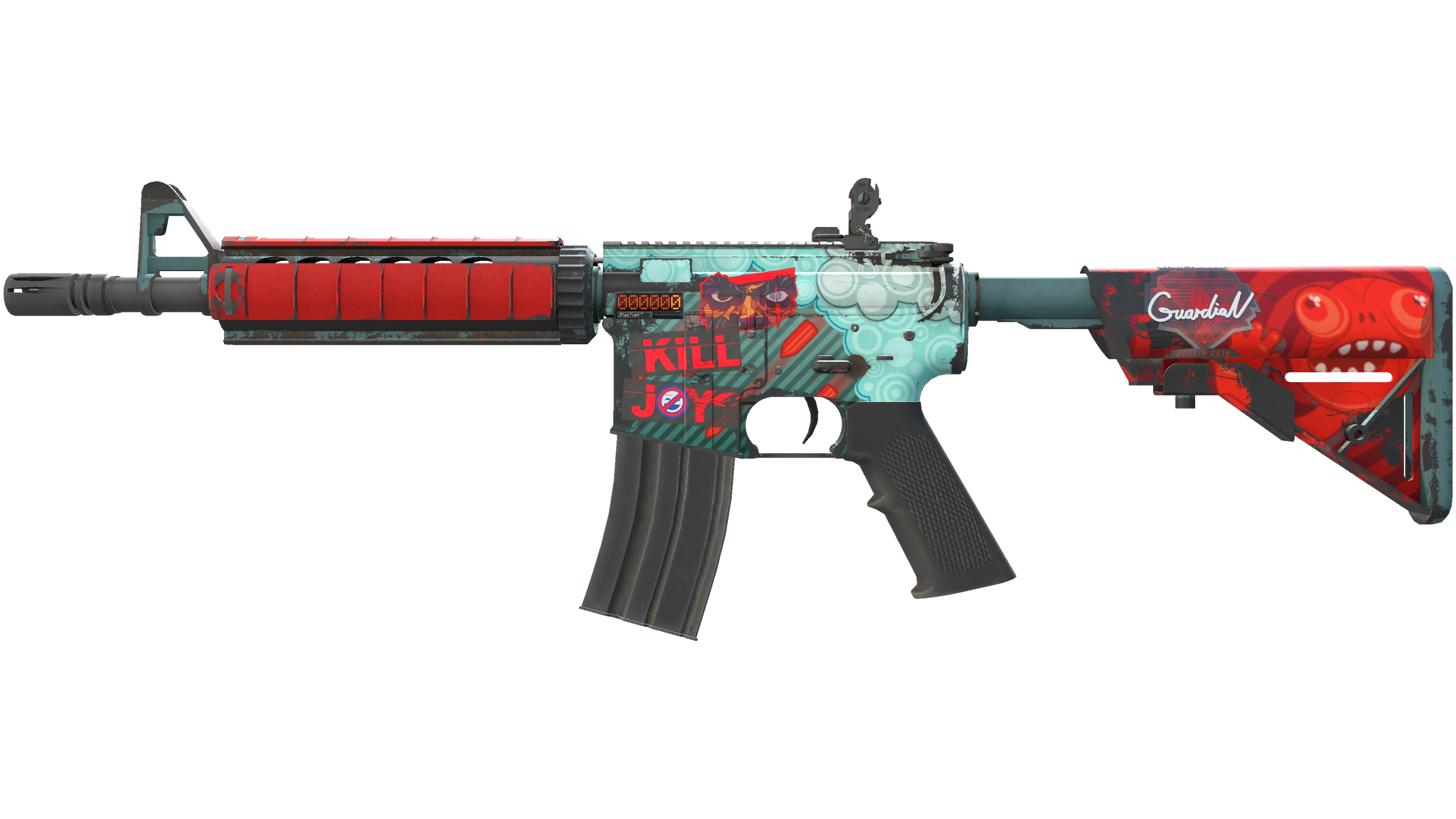StatTrak™ M4A4 | Bullet Rain (Field-Tested)