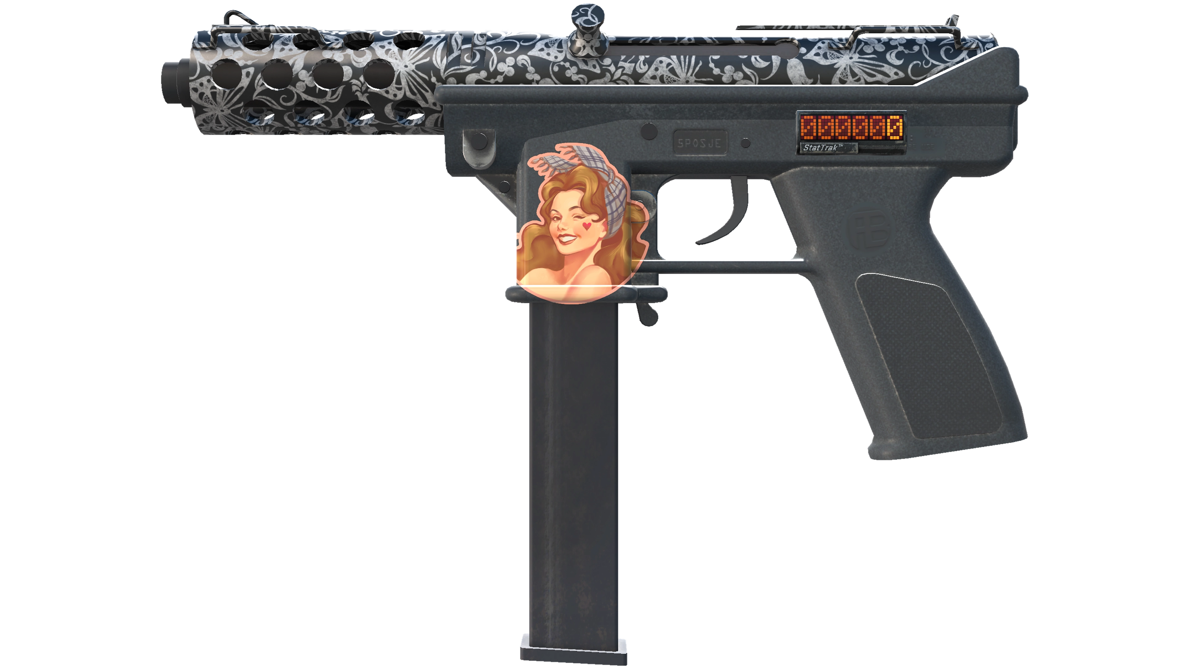 StatTrak™ Tec-9 | Cut Out (Minimal Wear)