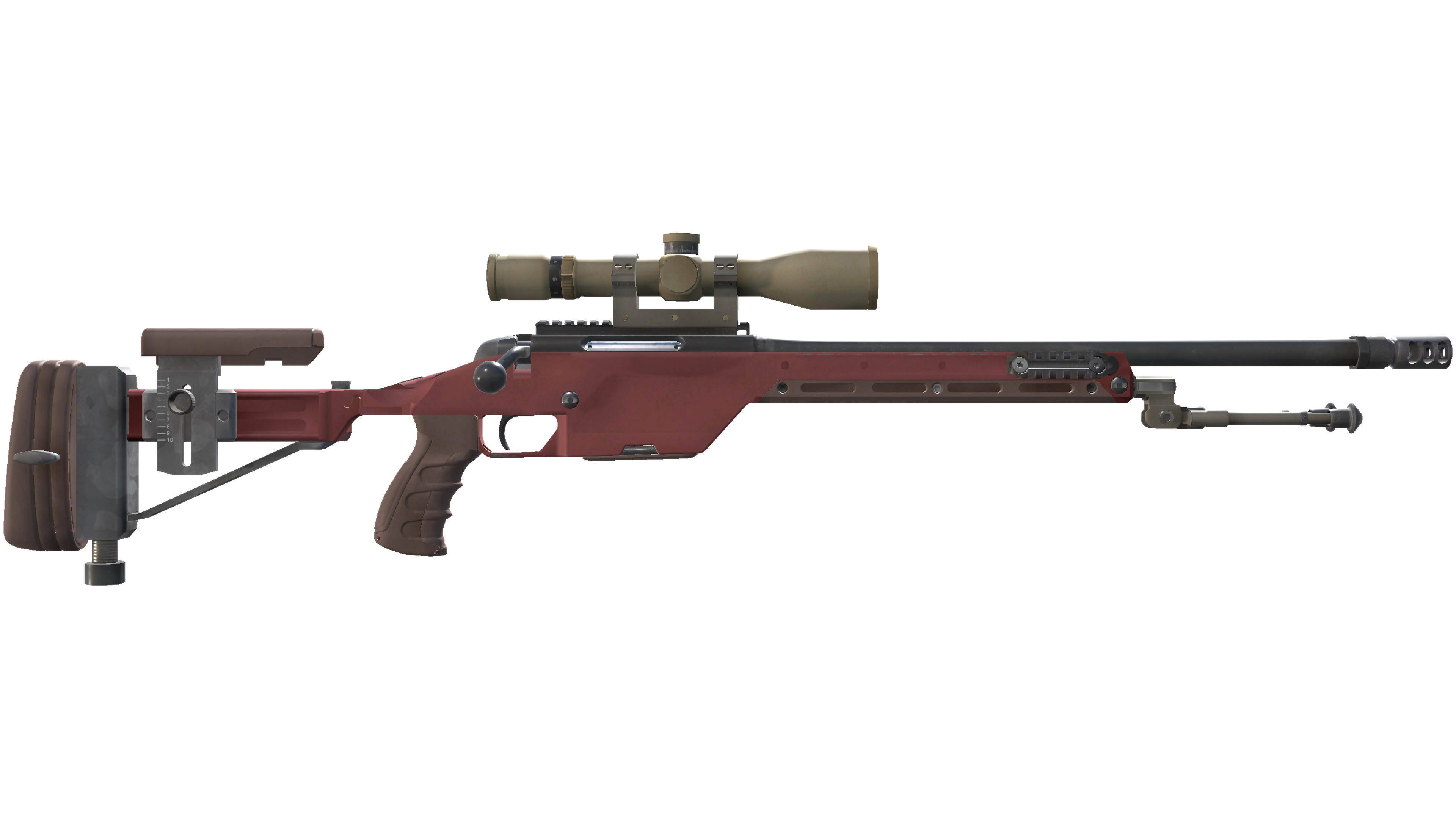 SSG 08 | Red Stone (Minimal Wear) thumbnail