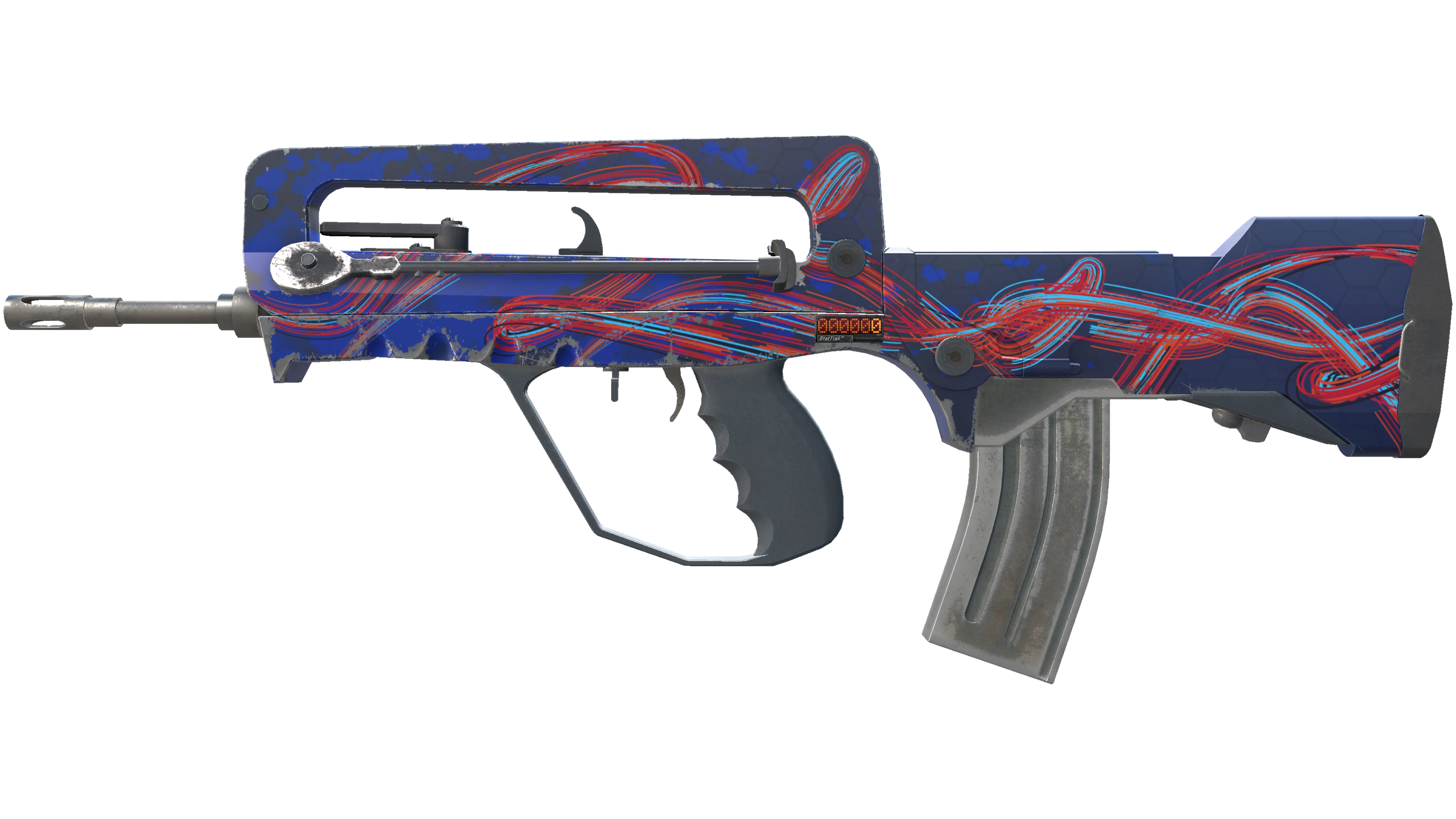 StatTrak™ FAMAS | Afterimage (Factory New)