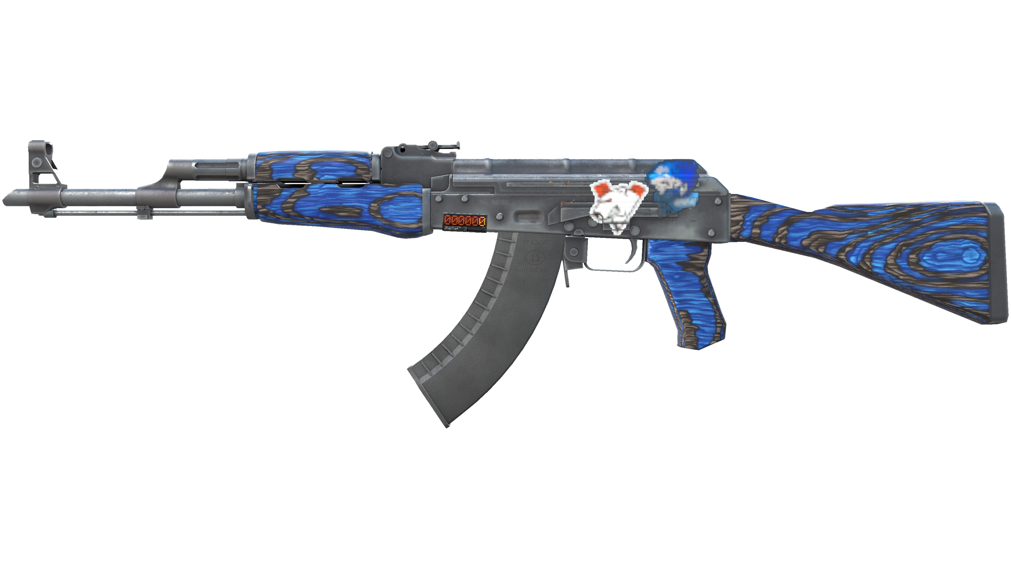 StatTrak™ AK-47 | Blue Laminate (Field-Tested)