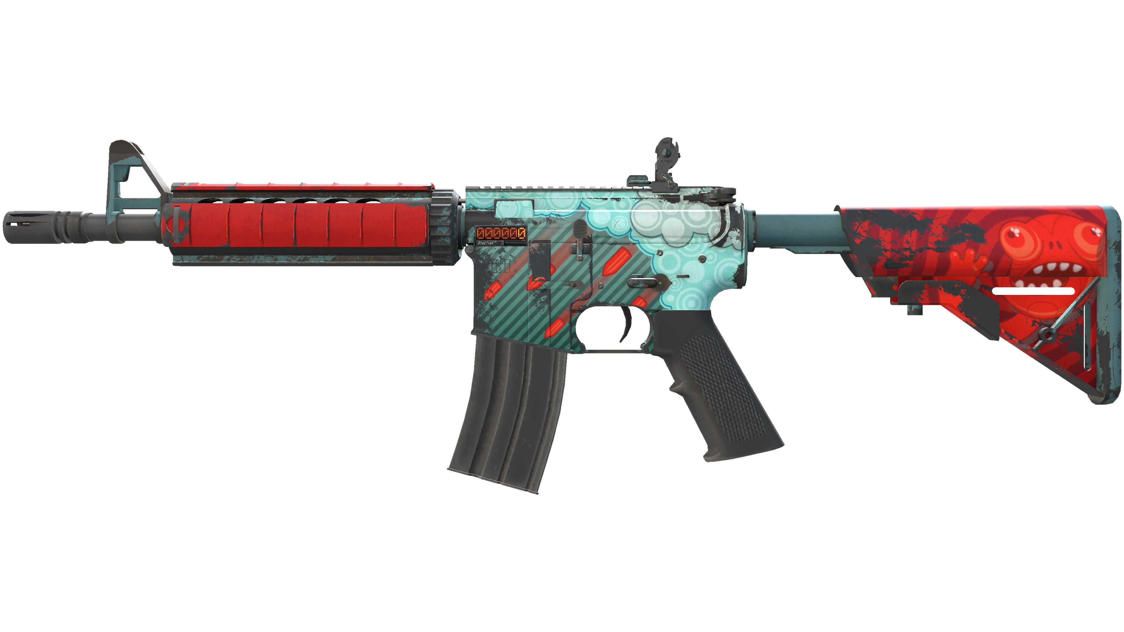 StatTrak™ M4A4 | Bullet Rain (Field-Tested)