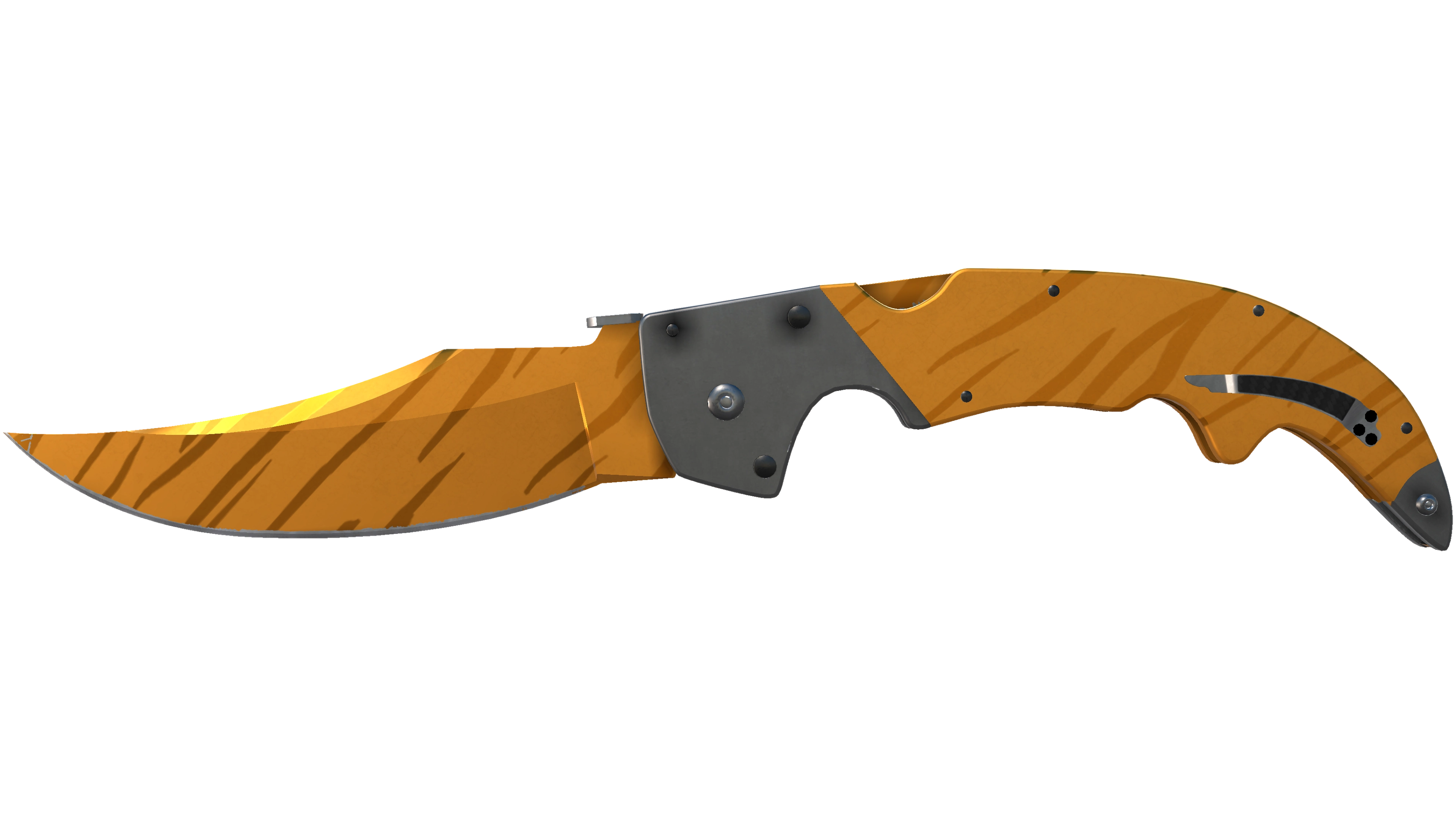 صورة مصغرة لـ ★ StatTrak™ Falchion Knife | Tiger Tooth (Factory New)
