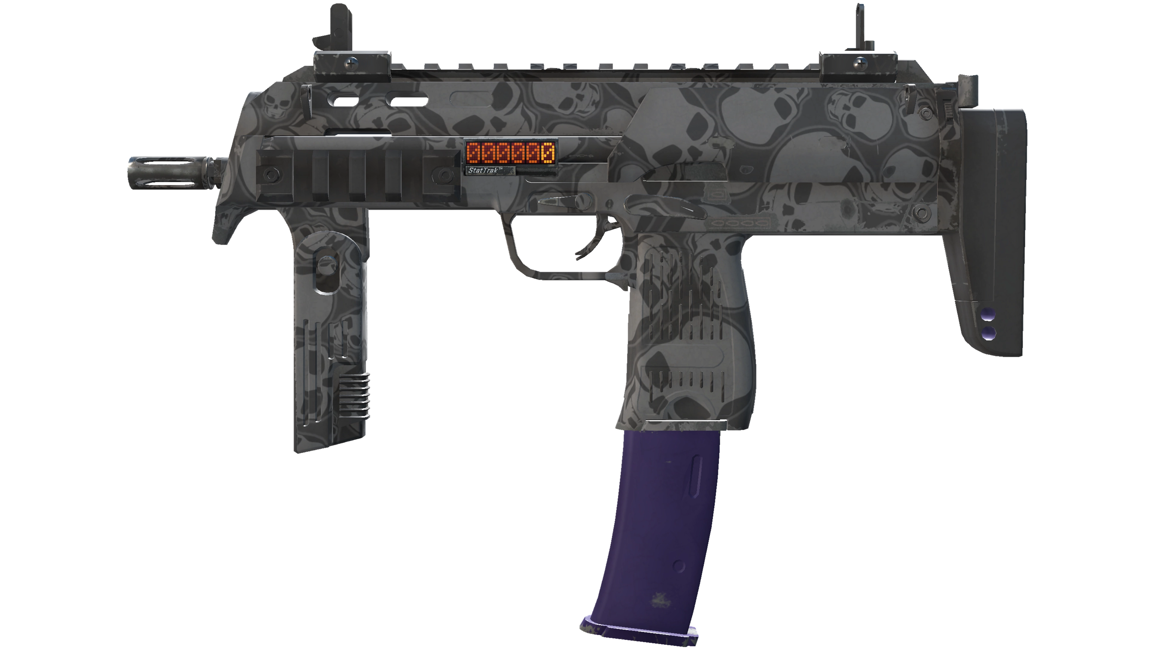 StatTrak™ MP7 | Skulls (Minimal Wear) thumbnail