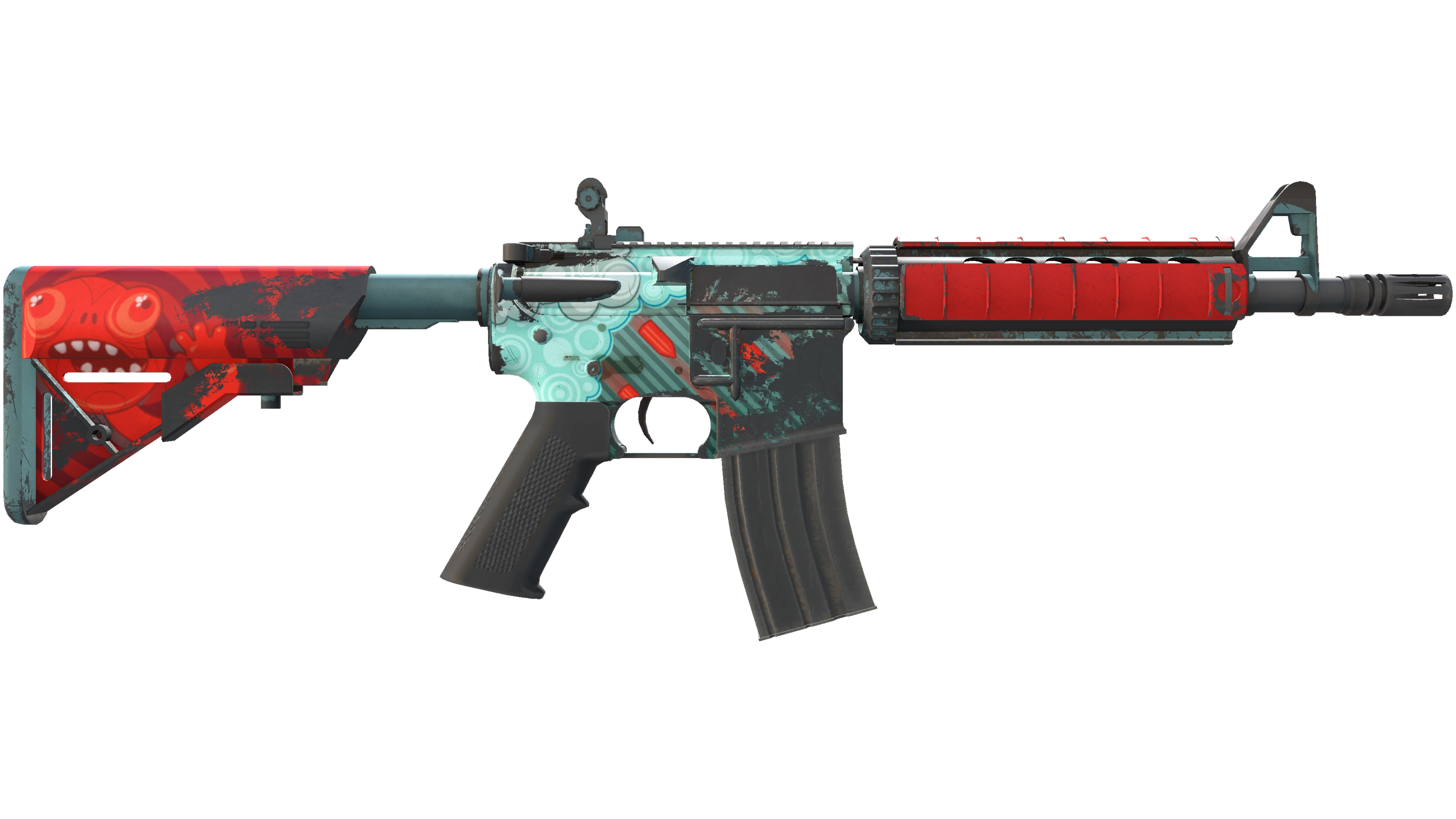 StatTrak™ M4A4 | Bullet Rain (Field-Tested) thumbnail