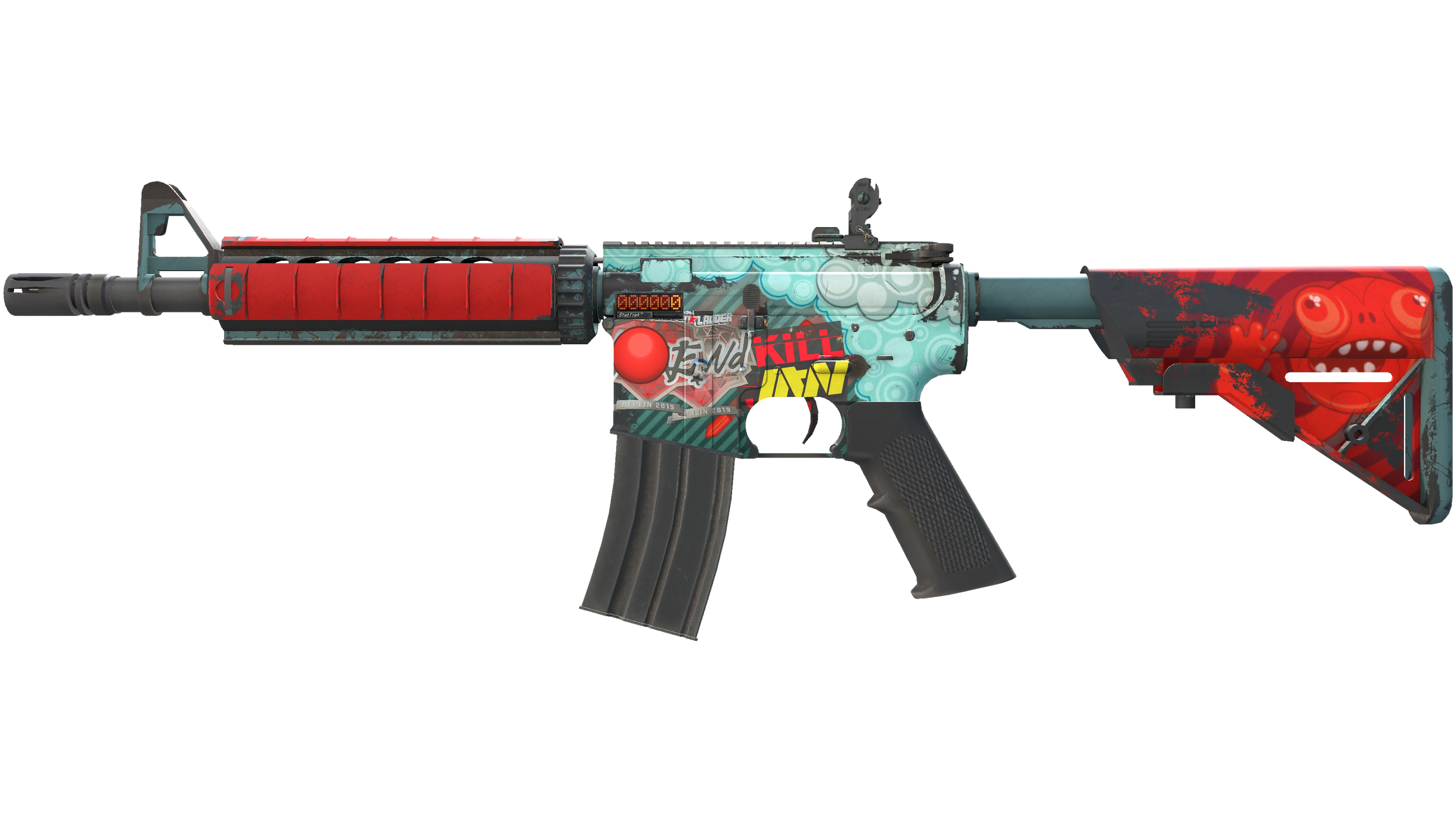 StatTrak™ M4A4 | Bullet Rain (Field-Tested)