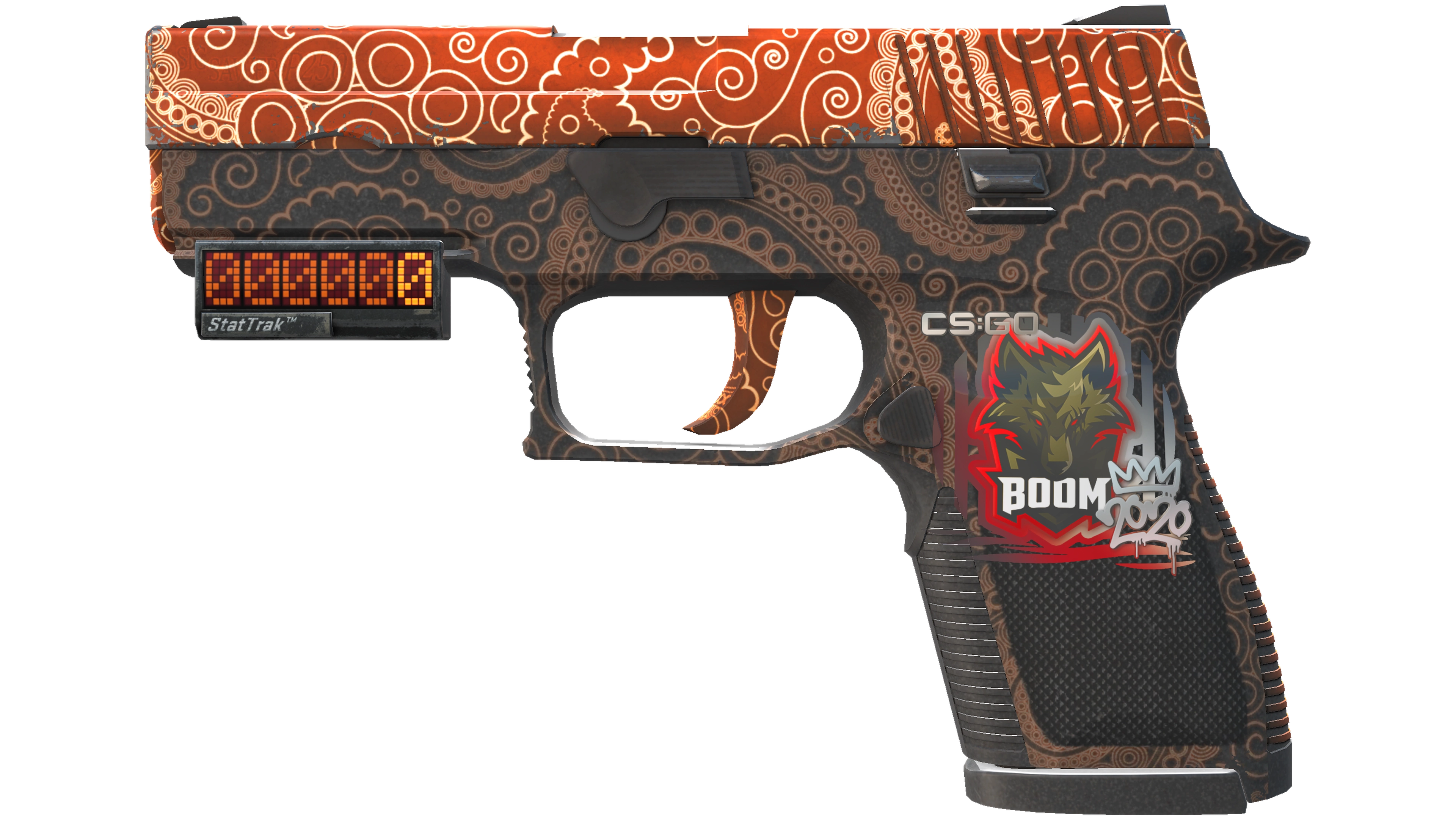 StatTrak™ P250 | Mehndi (Minimal Wear)