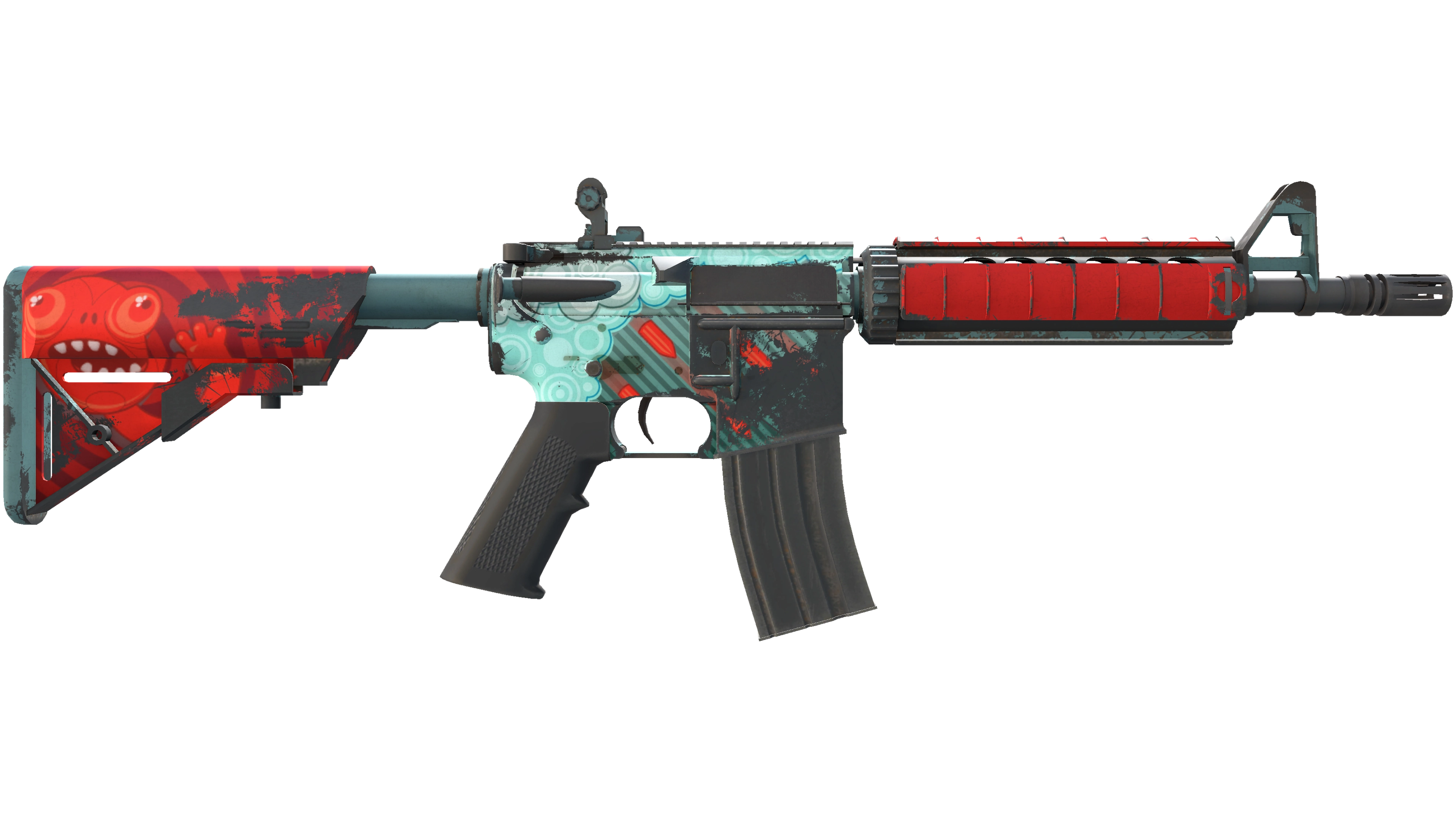 StatTrak™ M4A4 | Bullet Rain (Field-Tested) thumbnail