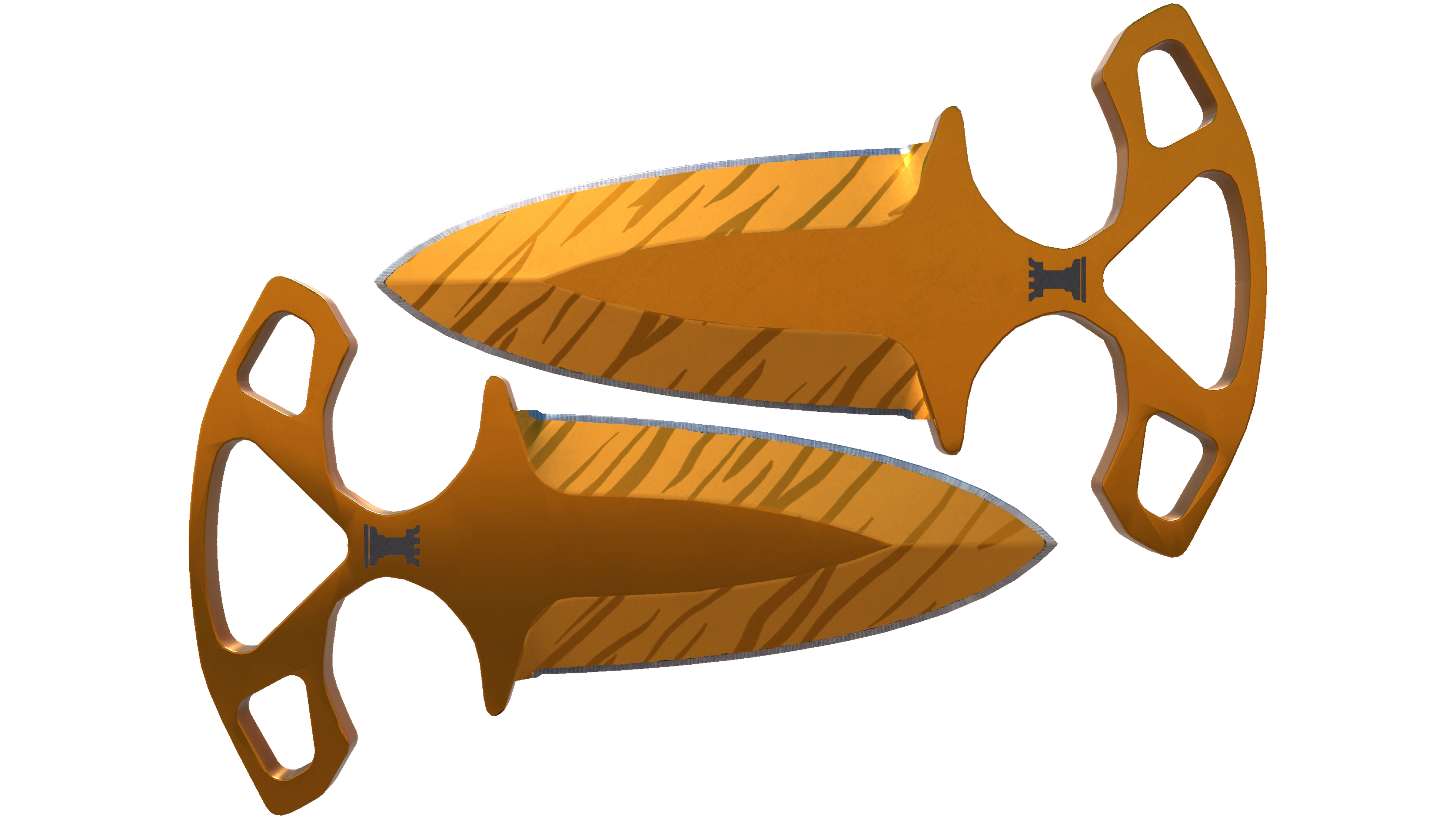 Vorschau von ★ Shadow Daggers | Tiger Tooth (Factory New)