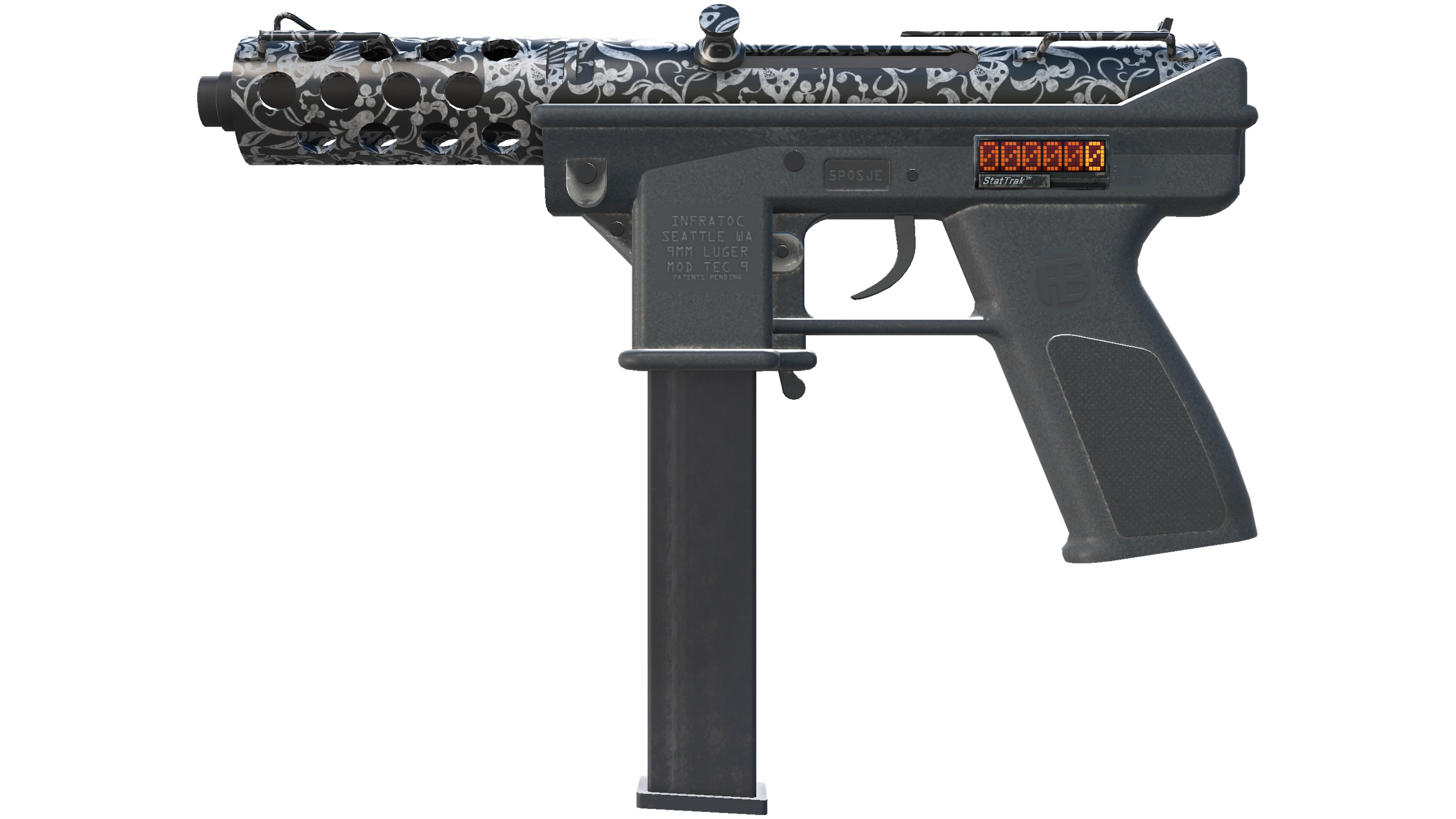 StatTrak™ Tec-9 | Cut Out (Minimal Wear)