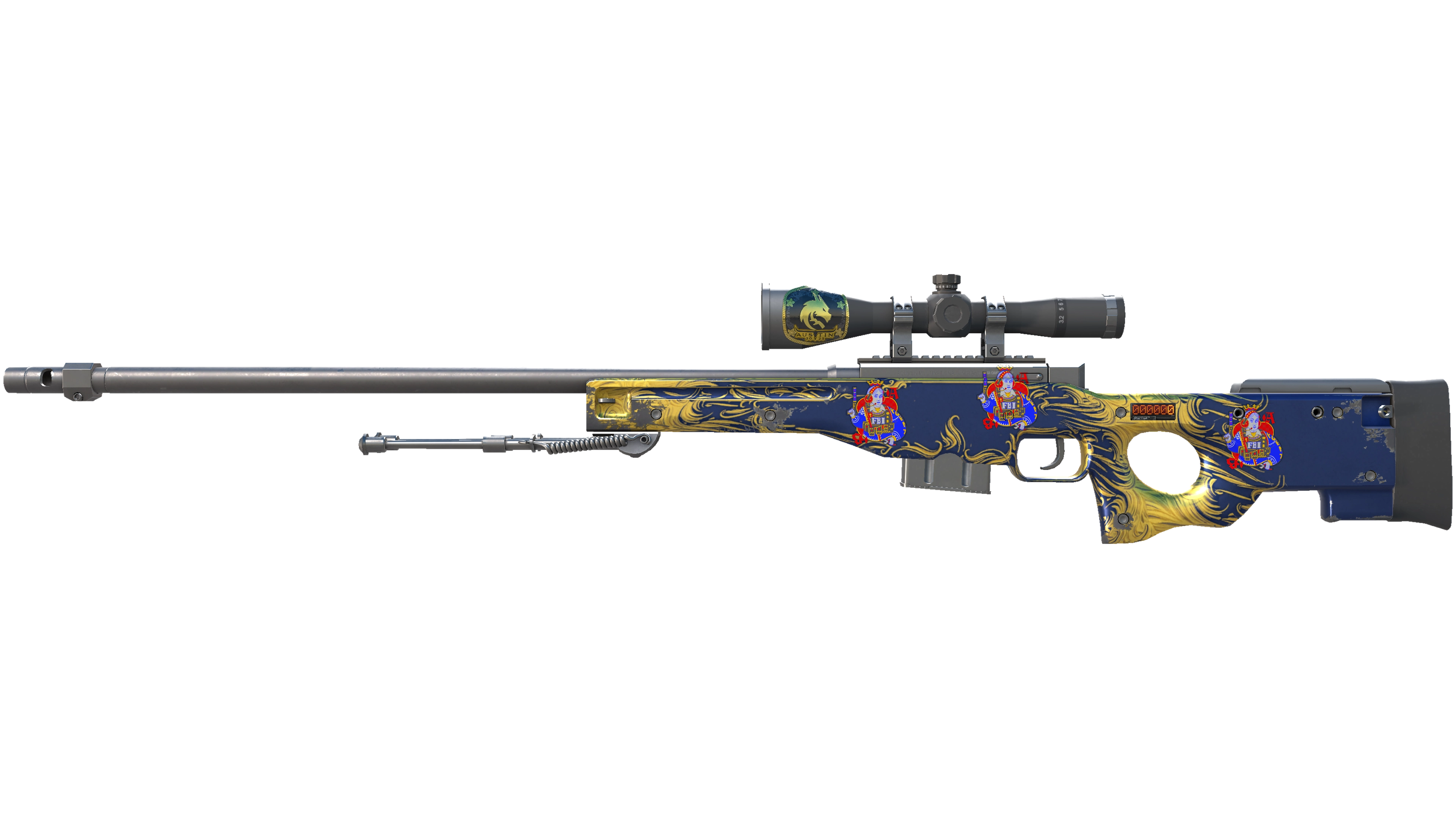 StatTrak™ AWP | Man-o'-war (Minimal Wear)
