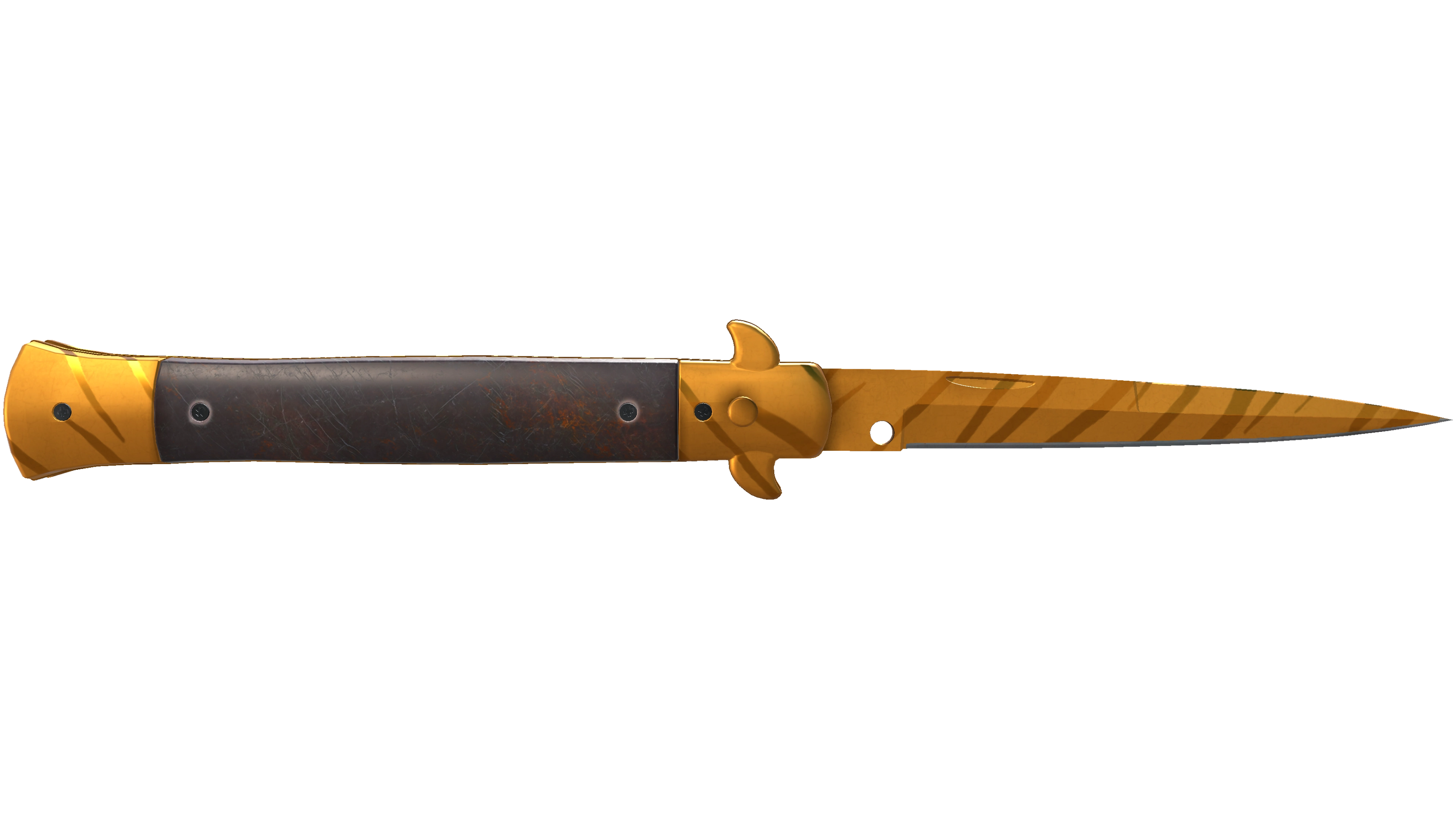 Vorschau von ★ StatTrak™ Stiletto Knife | Tiger Tooth (Factory New)