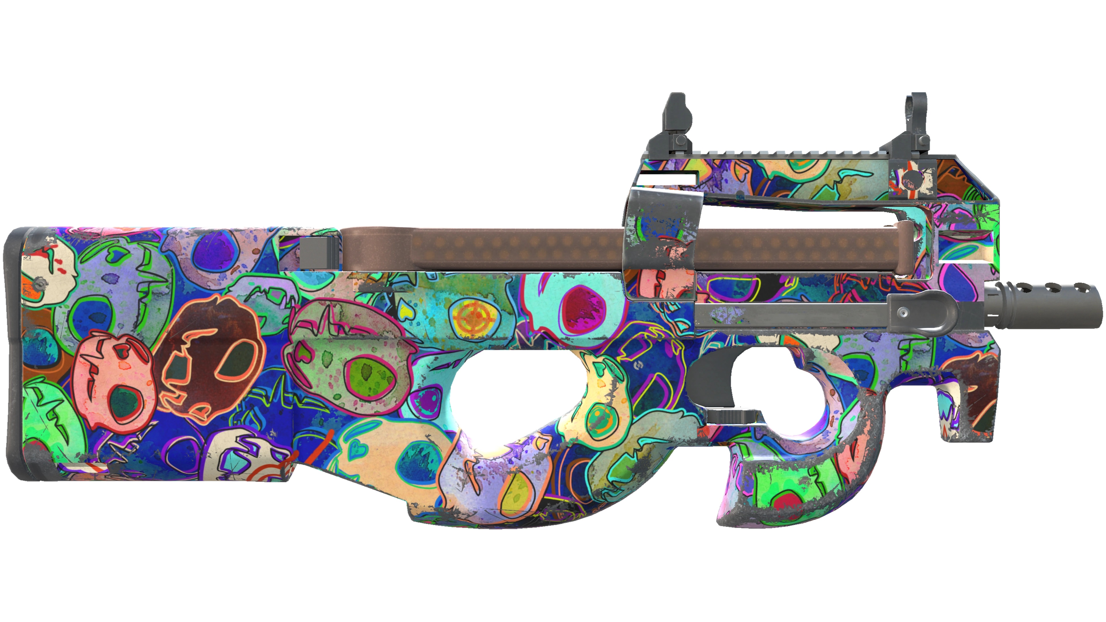 StatTrak™ P90 | Death by Kitty (Field-Tested) thumbnail