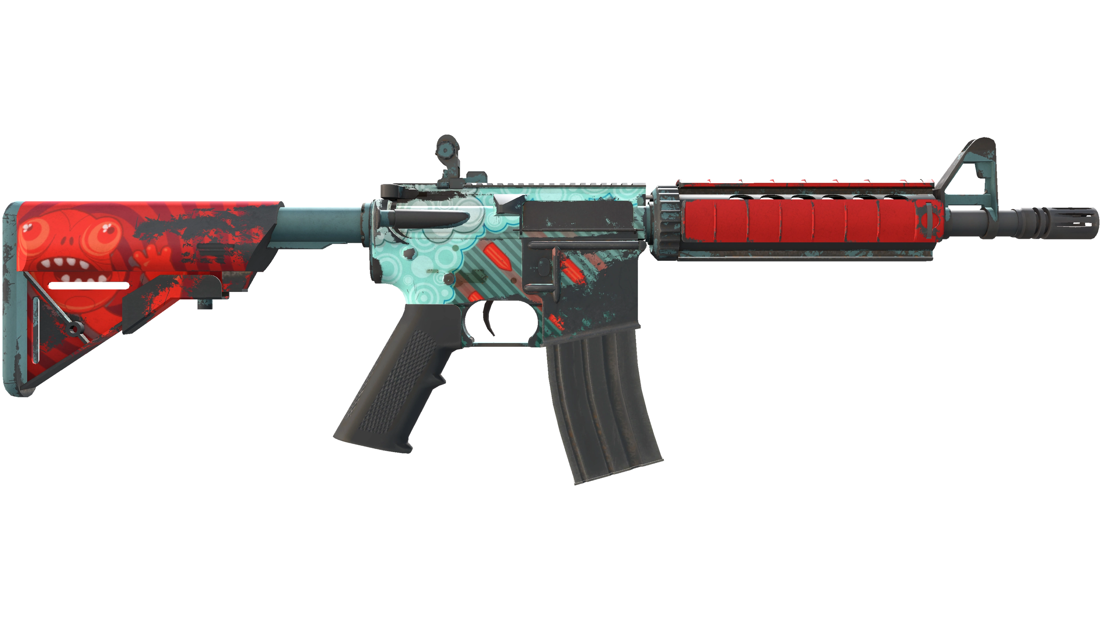 StatTrak™ M4A4 | Bullet Rain (Field-Tested) thumbnail
