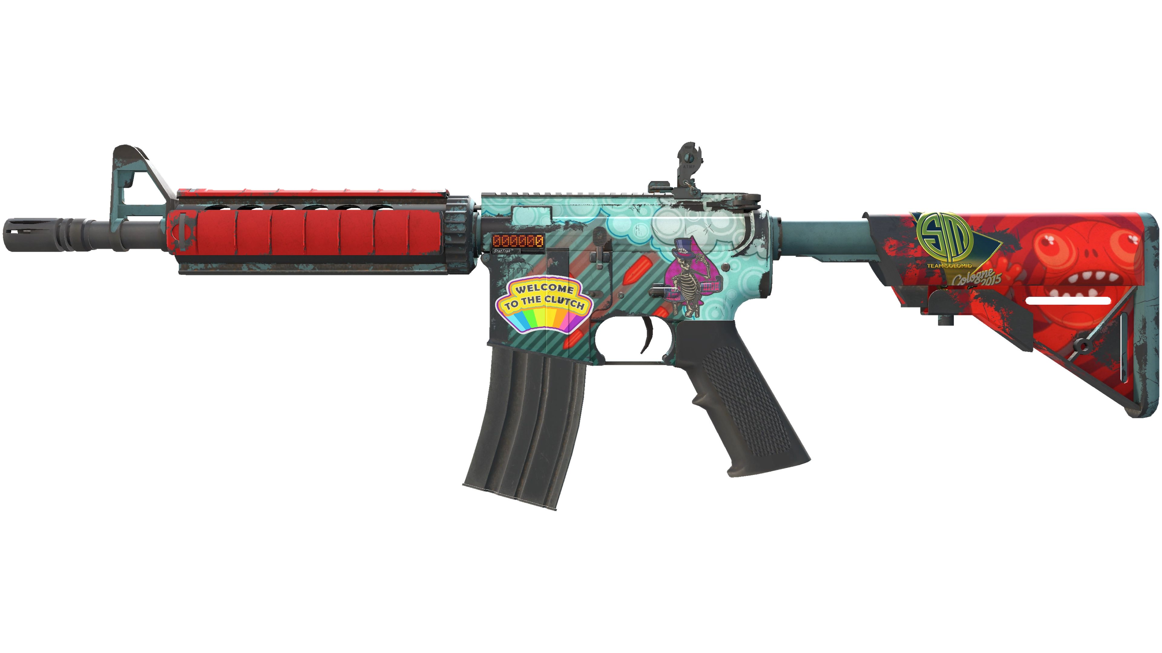 StatTrak™ M4A4 | Bullet Rain (Field-Tested)