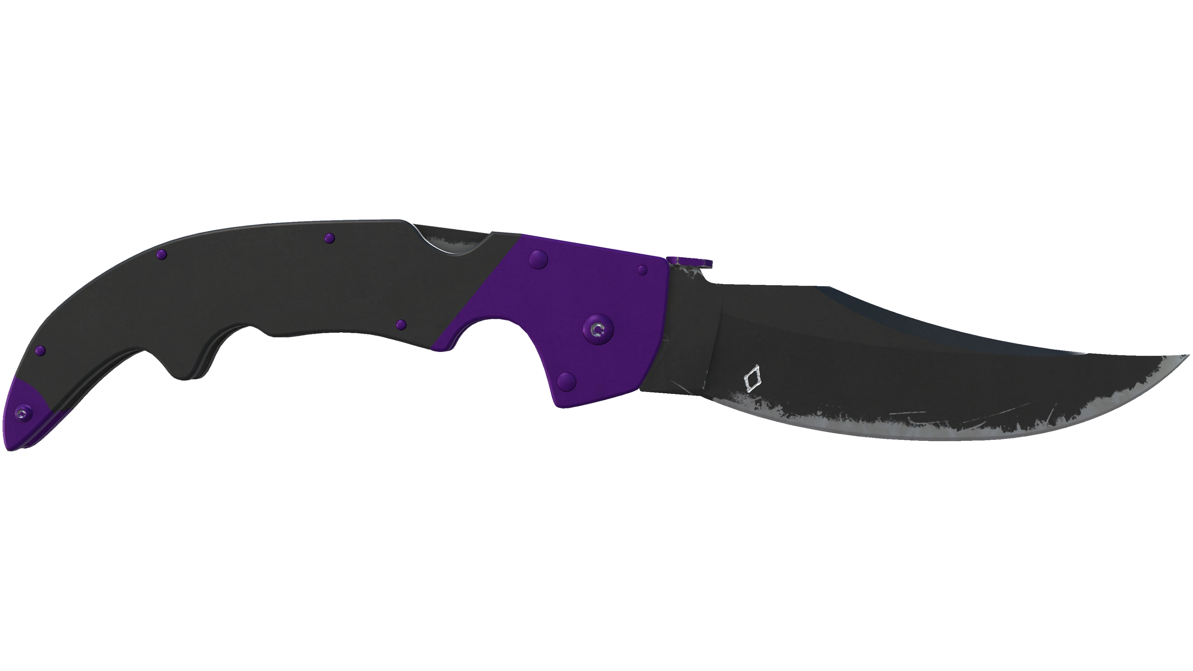 ★ StatTrak™ Falchion Knife | Ultraviolet (Field-Tested)