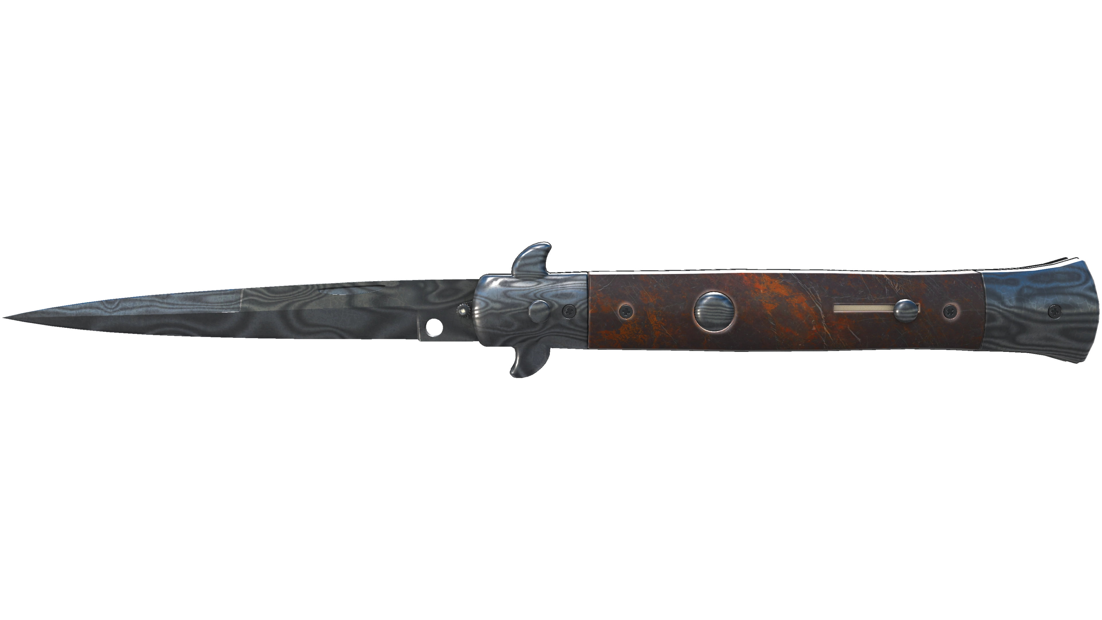 ★ Stiletto Knife | Damascus Steel (Battle-Scarred) thumbnail
