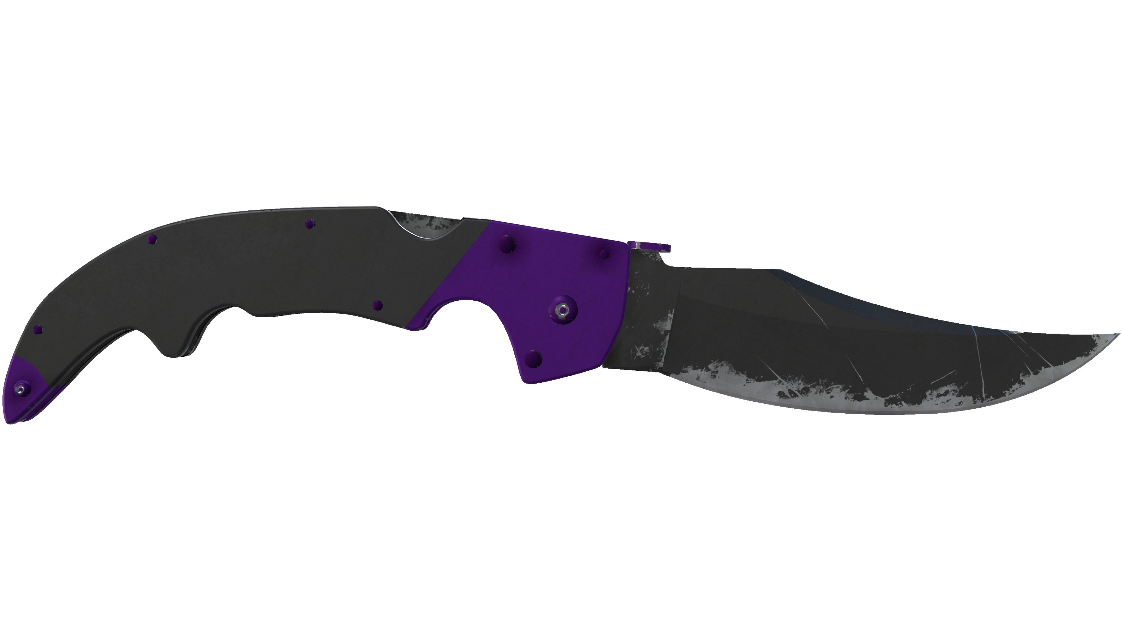 ★ StatTrak™ Falchion Knife | Ultraviolet (Field-Tested)